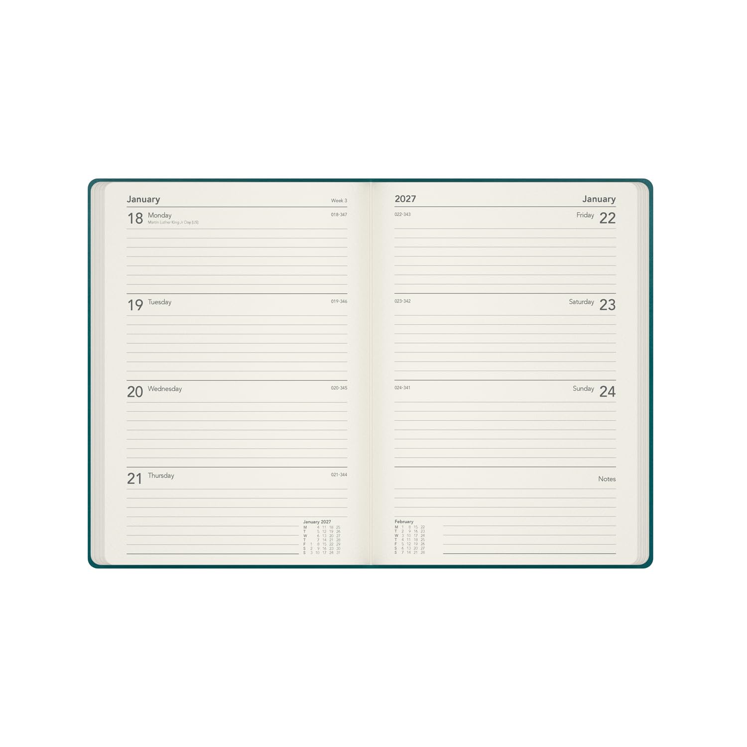 Collins 2026-2027 Academic Year Planner - A5 Week-to-View Diary | Hardcover | Pink