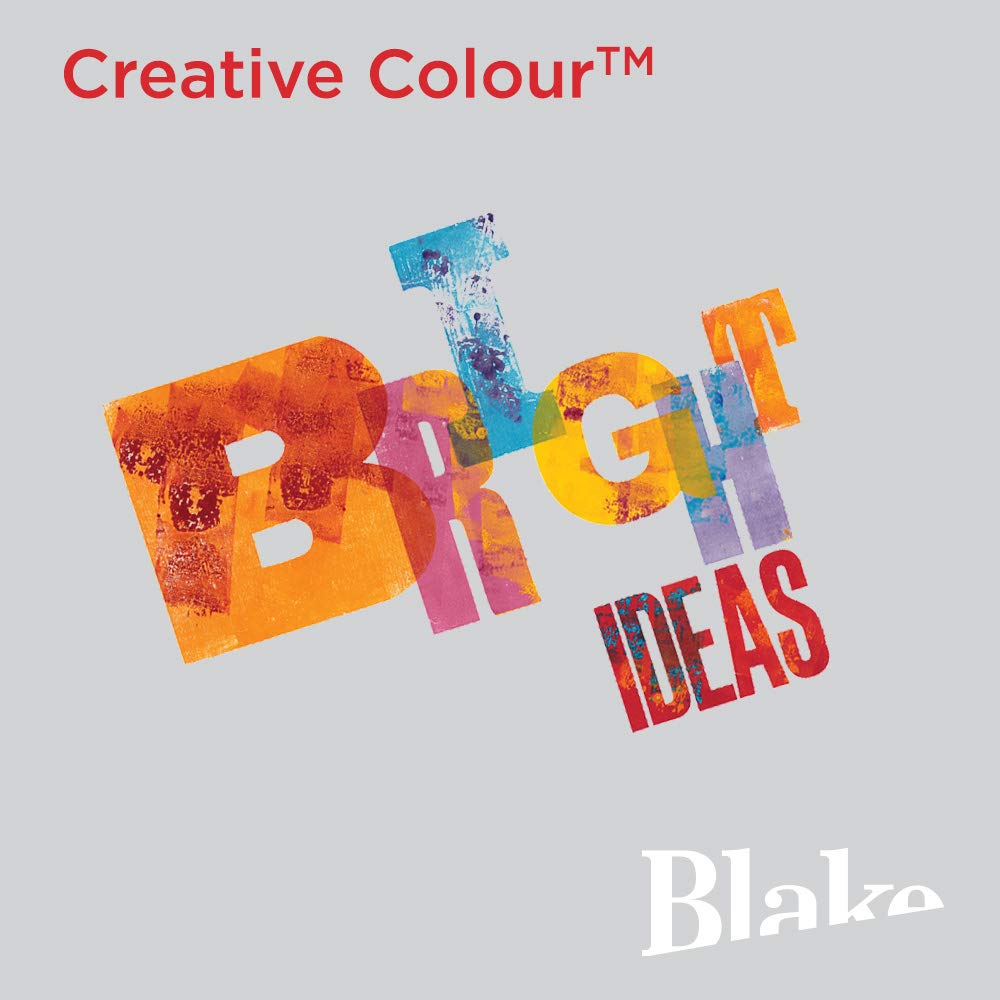 Blake Creative Colour C4 Pocket Envelopes 120 gsm Peel & Seal, Jet Black - Pack of 10 3