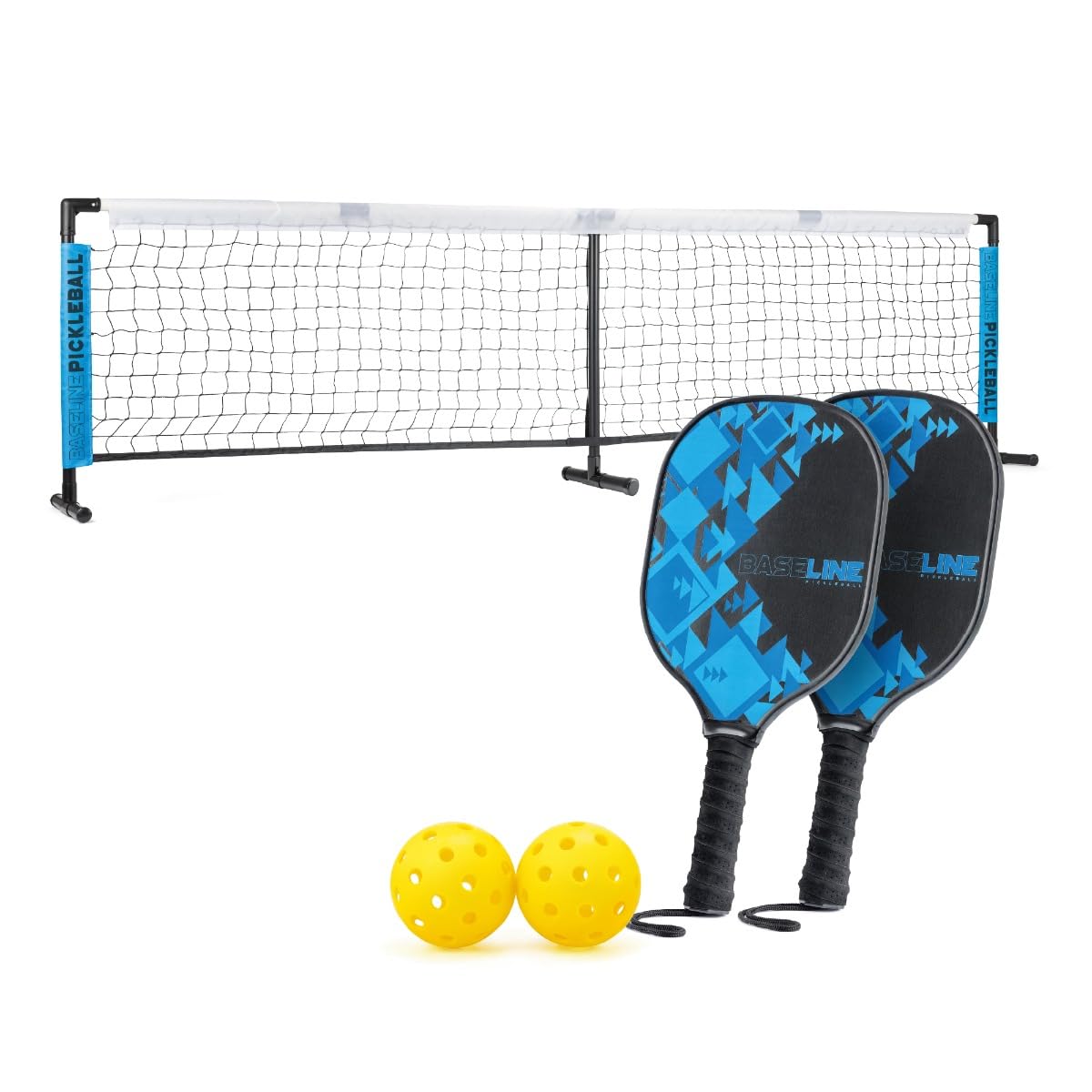 Toyrific Pickleball Paddles Set with Net and Balls - FSC-Certified Wood