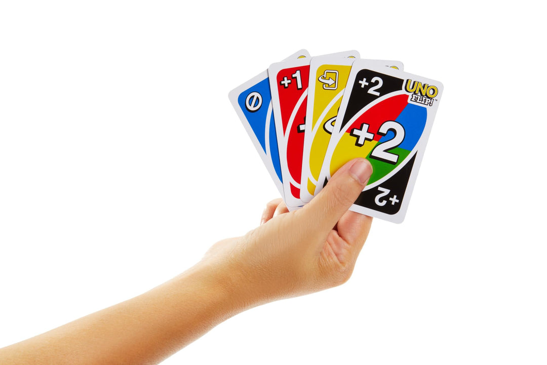 Mattel UNO Flip Card Game, Multicolored