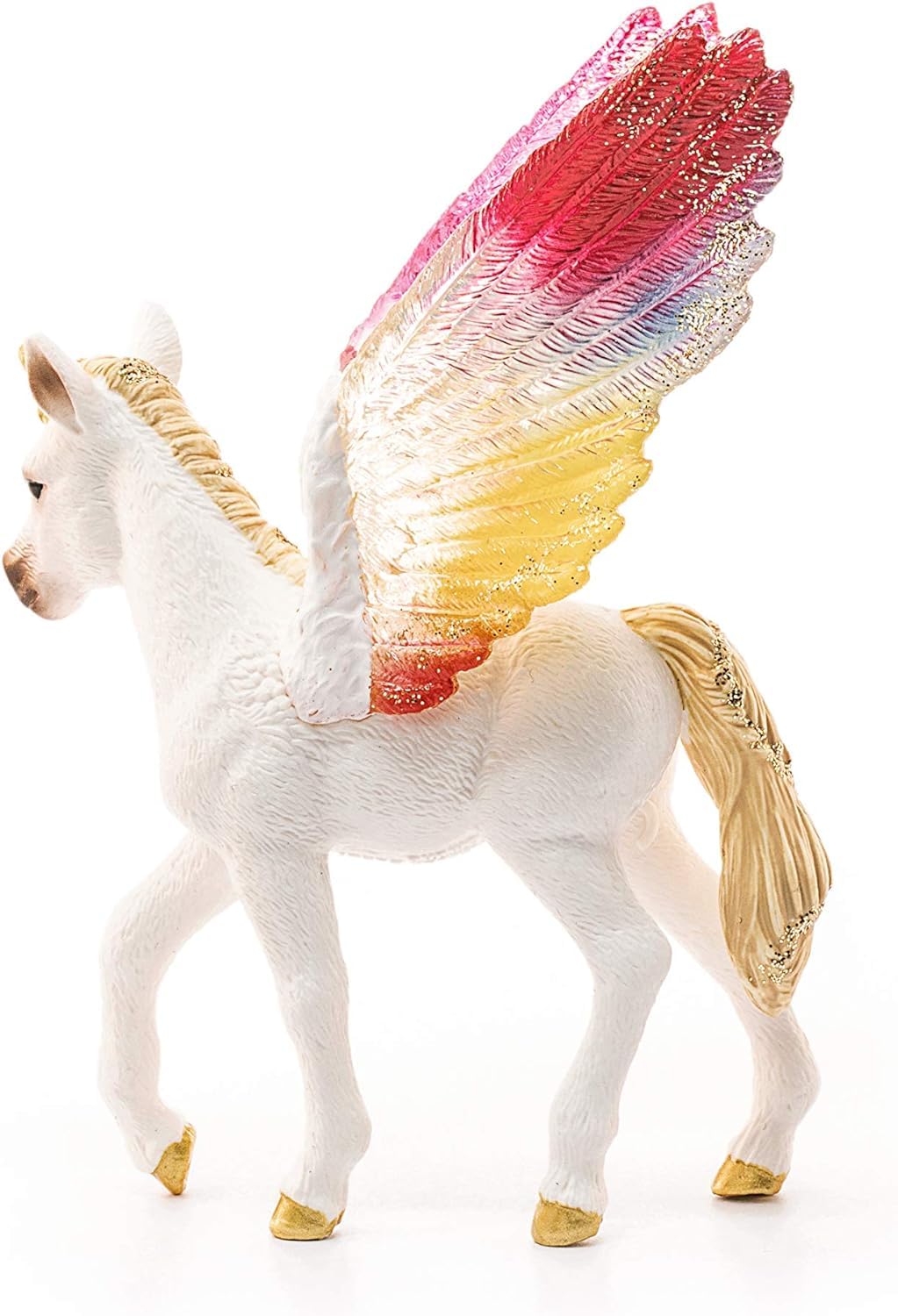 Schleich 70577 Winged Rainbow Unicorn Foal - Fantasy Toy Figurine | Ages 5-12 6