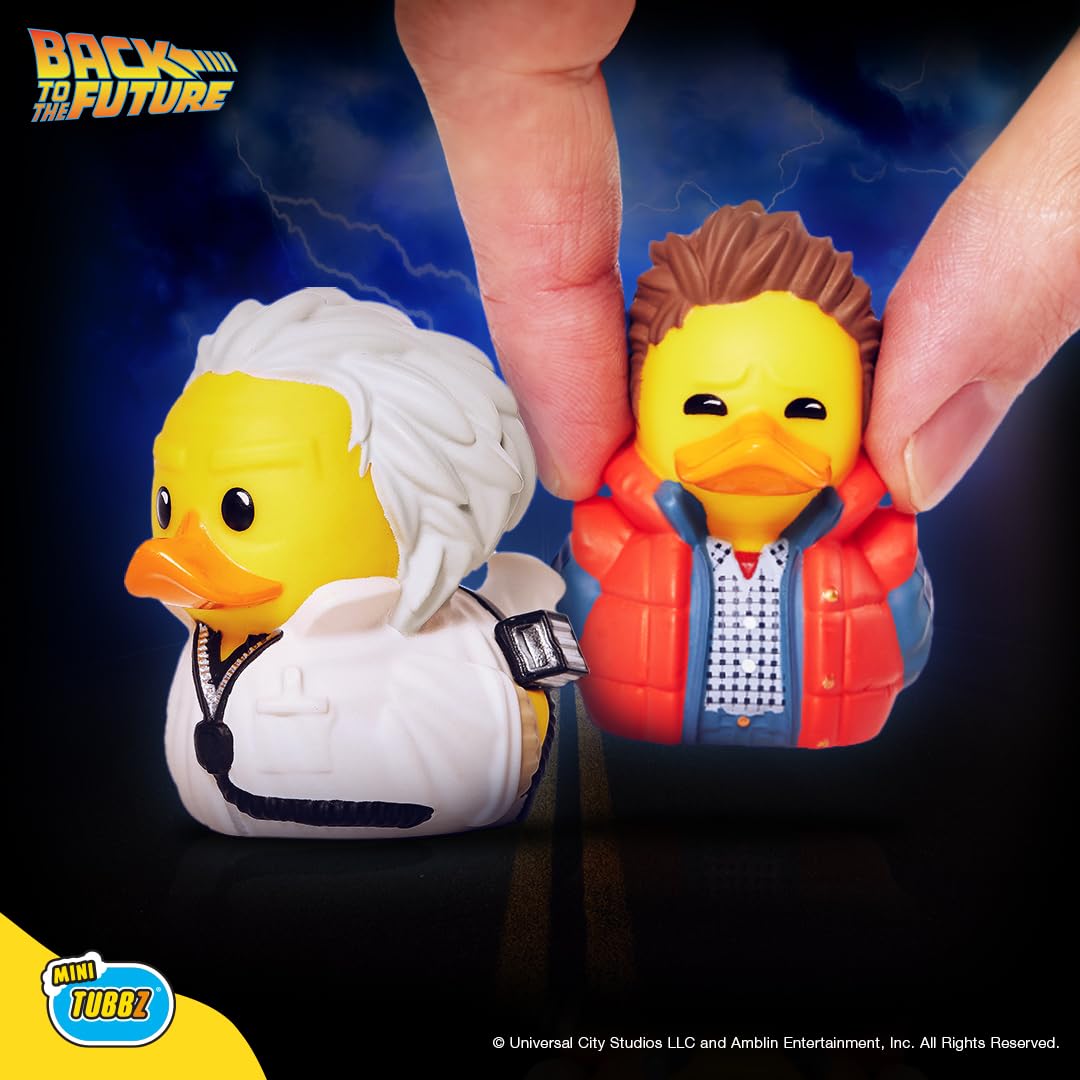 TUBBZ Mini TUBBZ Back to the Future - Doc Brown Vinyl Rubber Duck Figure
