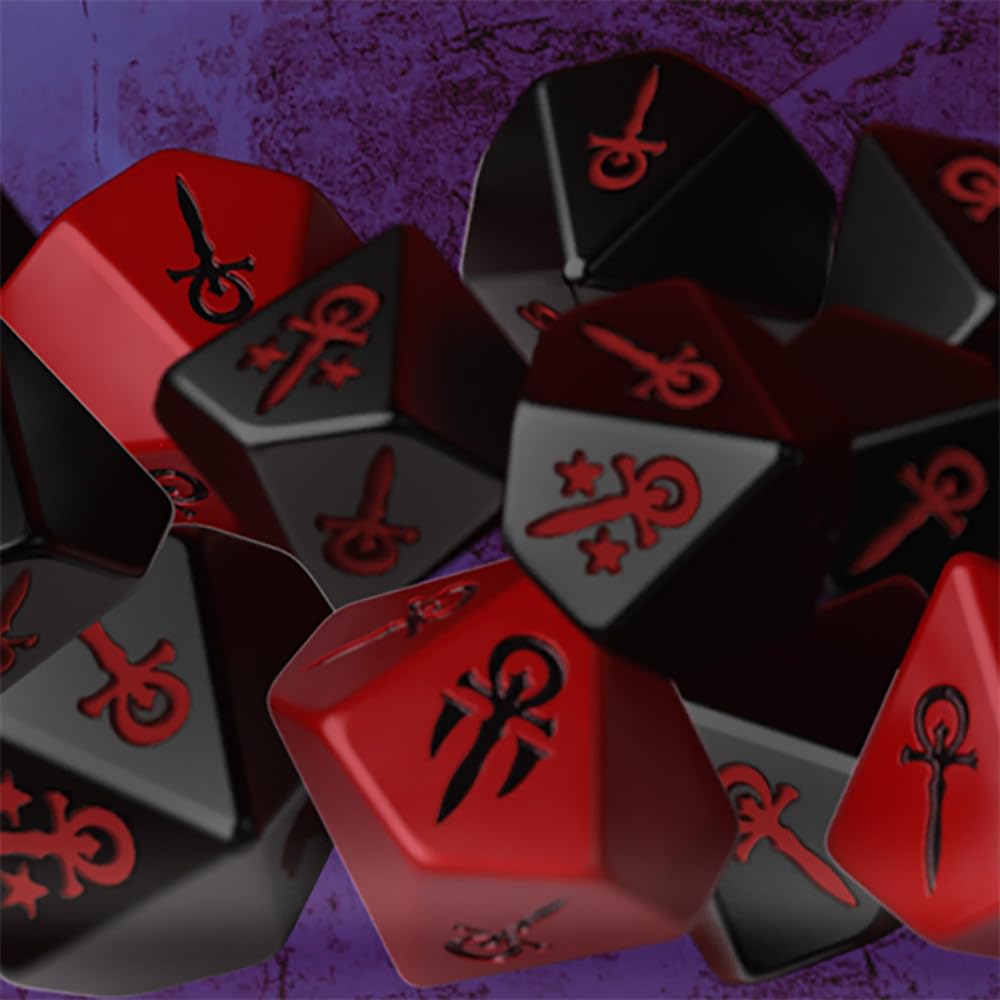 Renegade Games Studio Vampire: The Masquerade Dice Set 5th Edition RPG d10 Dice 6