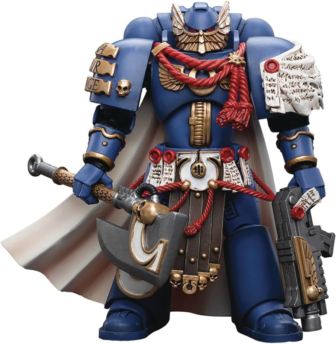 JoyToy Bloomage Tech - WH40K Ultramarines Honour Guard 2 1/18 Figure - Highly Detailed Collectible for Ages 15+