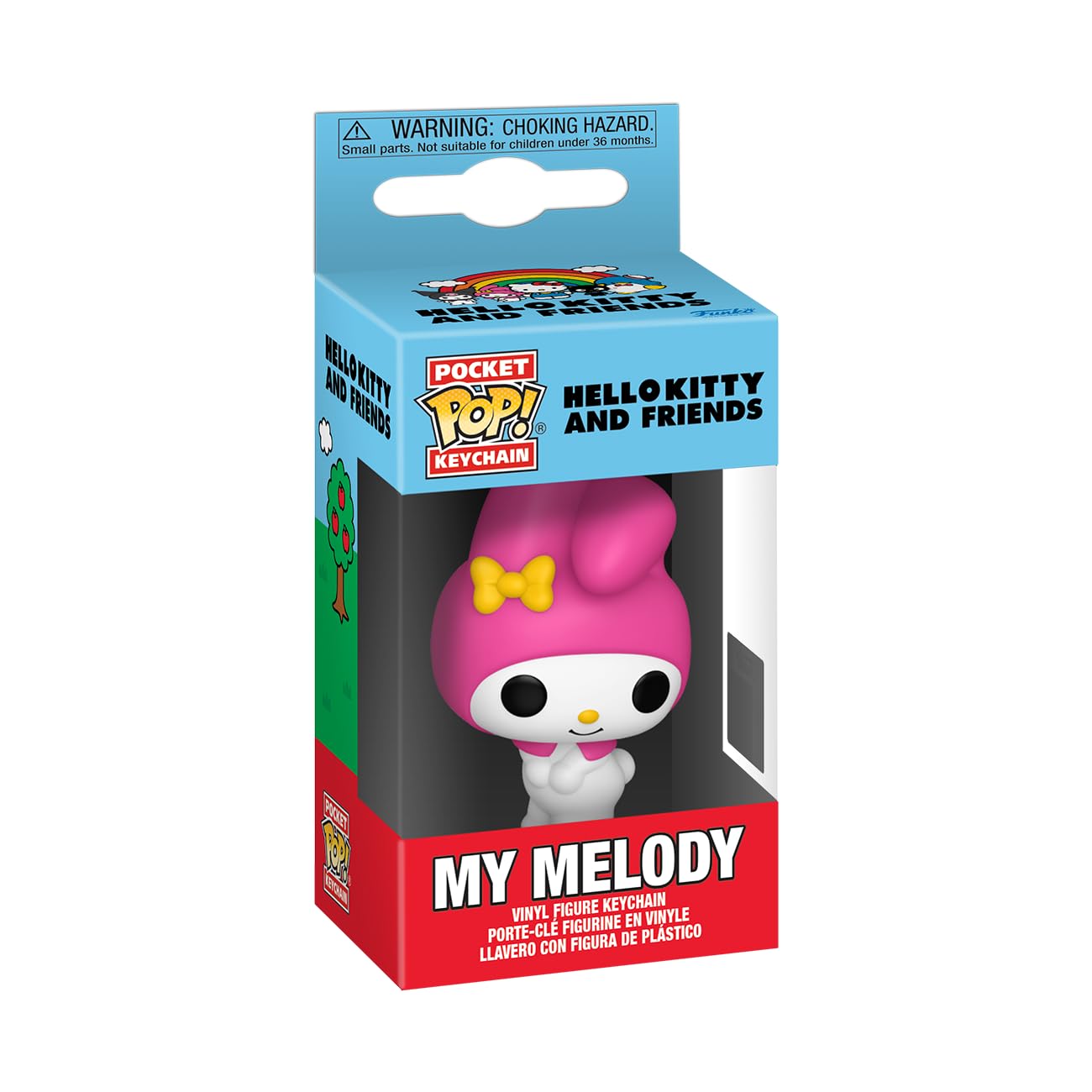 Funko POP! Keychain Sanrio - My Melody Collectable Vinyl Figure | 3.75 in | Scratch Resistant