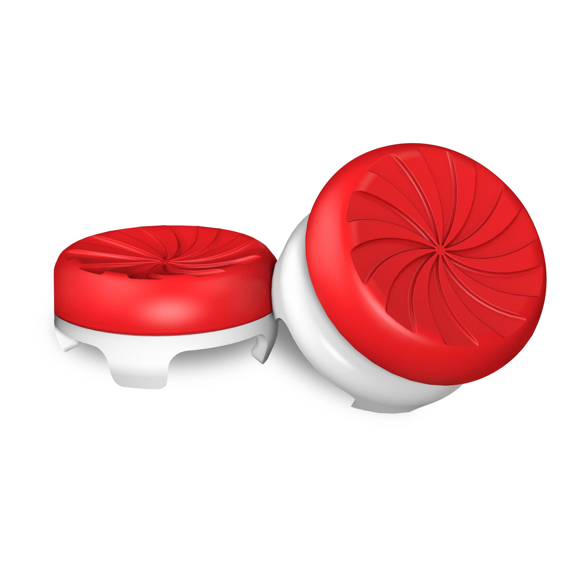 KontrolFreek FPS Freek Inferno Thumb Grips - Mixed Height Combo for Xbox One & Series X|S | Red & White