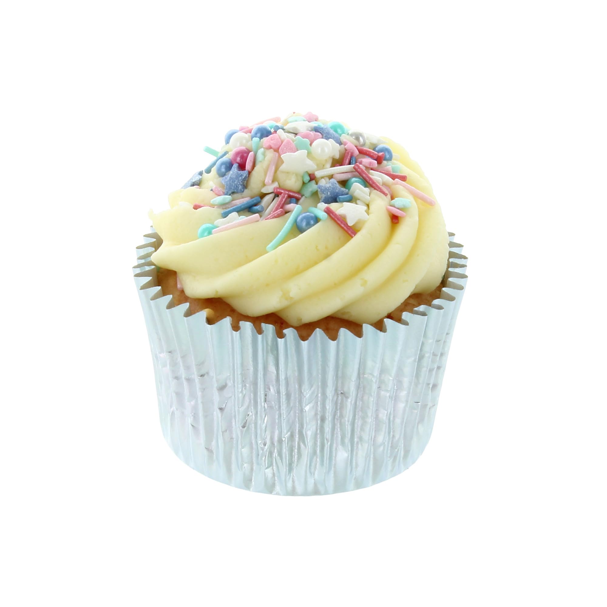 Baked With Love Party Fun Sprinkles - Blue, Pink & White Sugar Mix | 90g Resealable Bottle 5