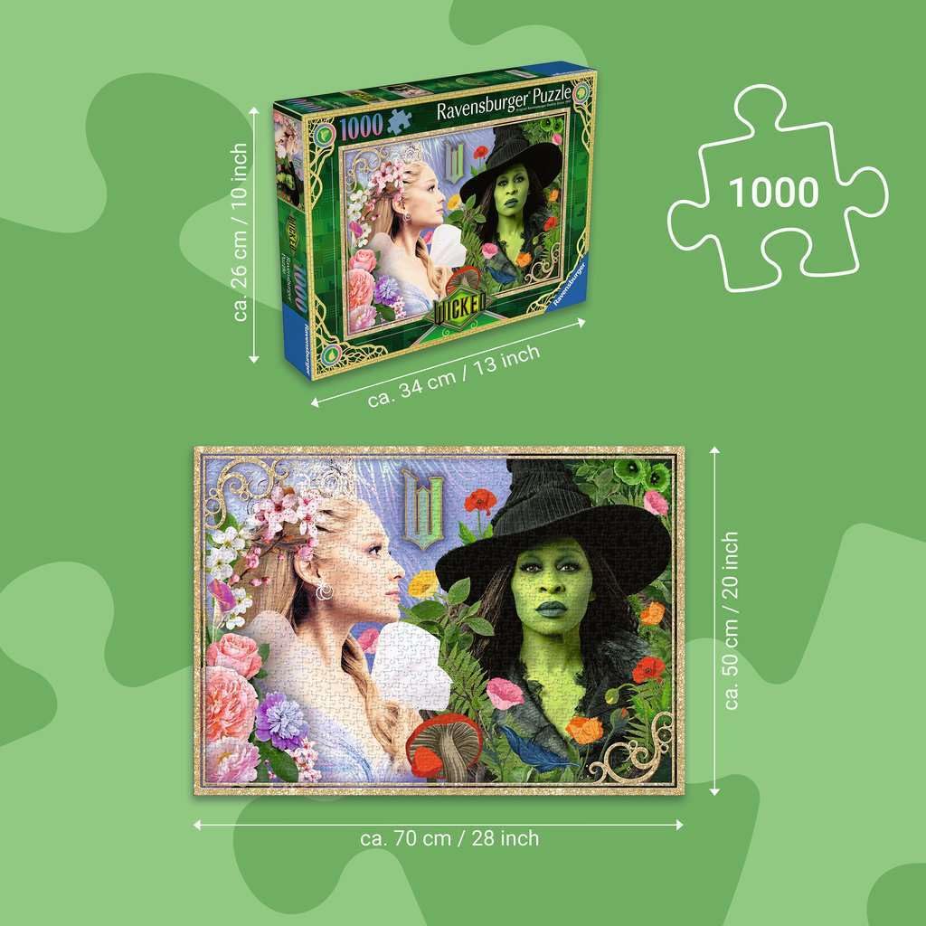 Ravensburger Wicked 2 1000-Piece Jigsaw Puzzle for Adults & Kids 12+