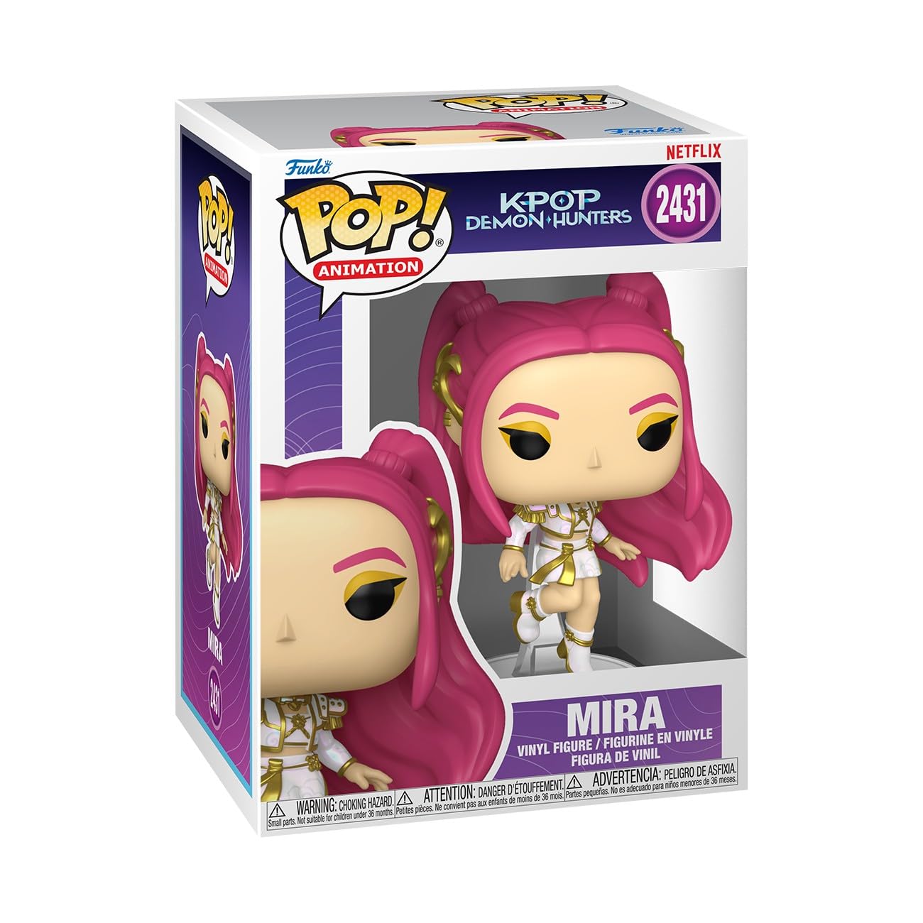 Funko Pop! Mira - KPOP Demon Hunters Collectible Vinyl Figure | 3.75 in | Model 95805
