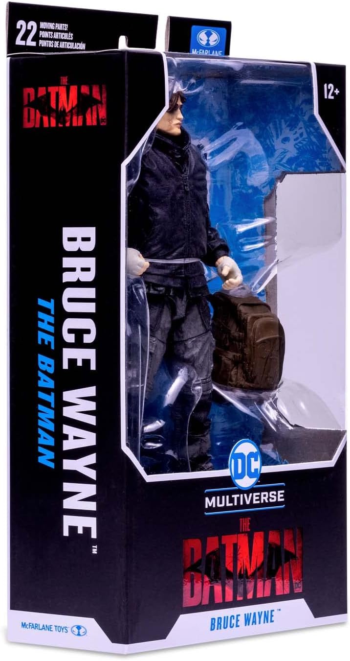 McFarlane DC Multiverse The Batman Movie - Bruce Wayne (Drifter Unmasked) 7-Inch Action Figure (15104)