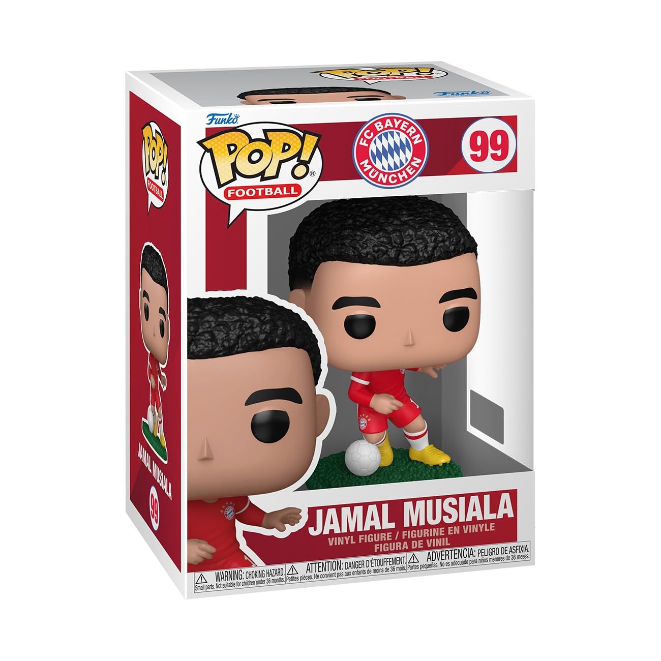 Funko POP! Football: Jamal Musiala - FC Bayern München Chibi Vinyl Figure 1