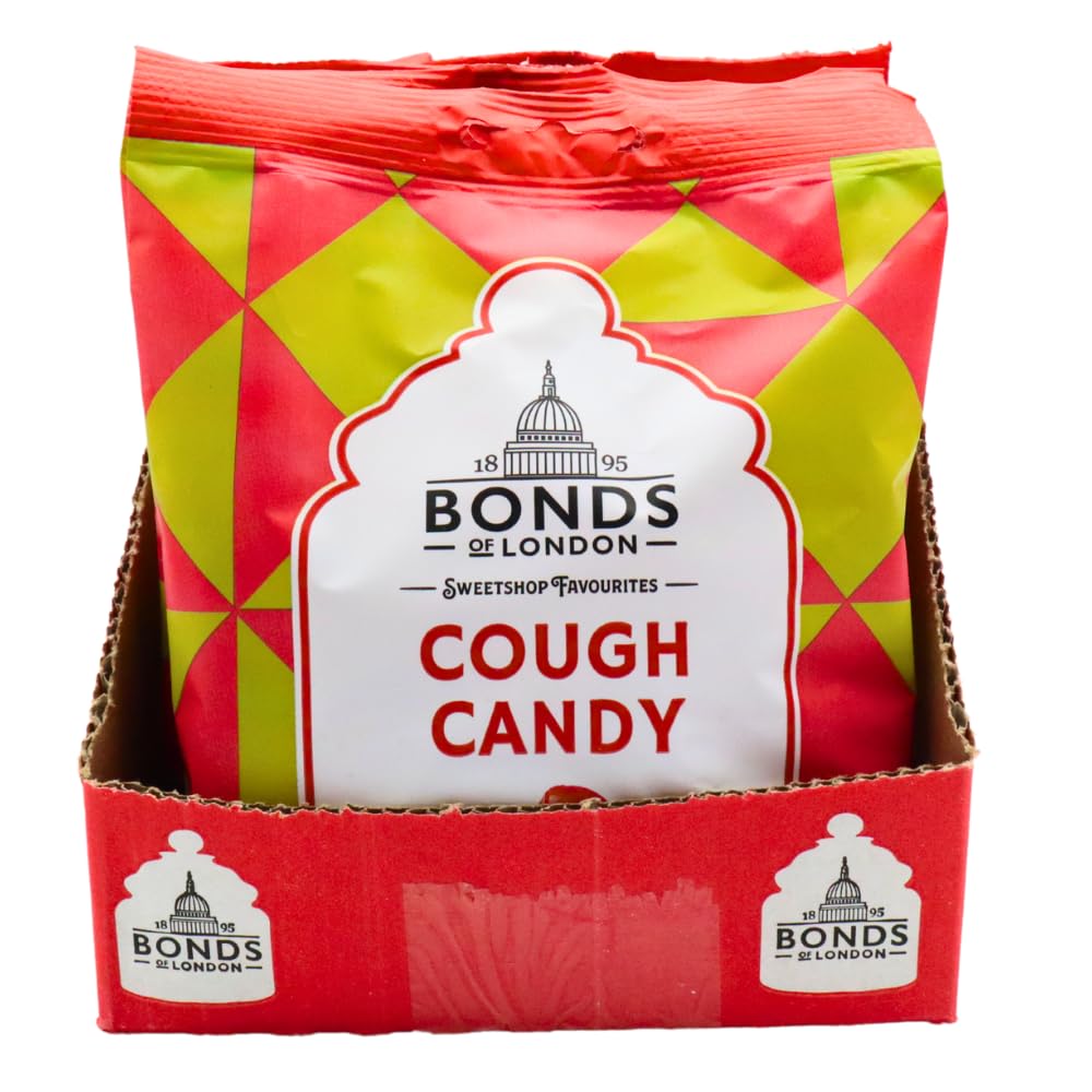 Bonds of London Cough Candy Bags - Retro Aniseed Boiled Sweets Multipack | 12 Bags x 120g 3