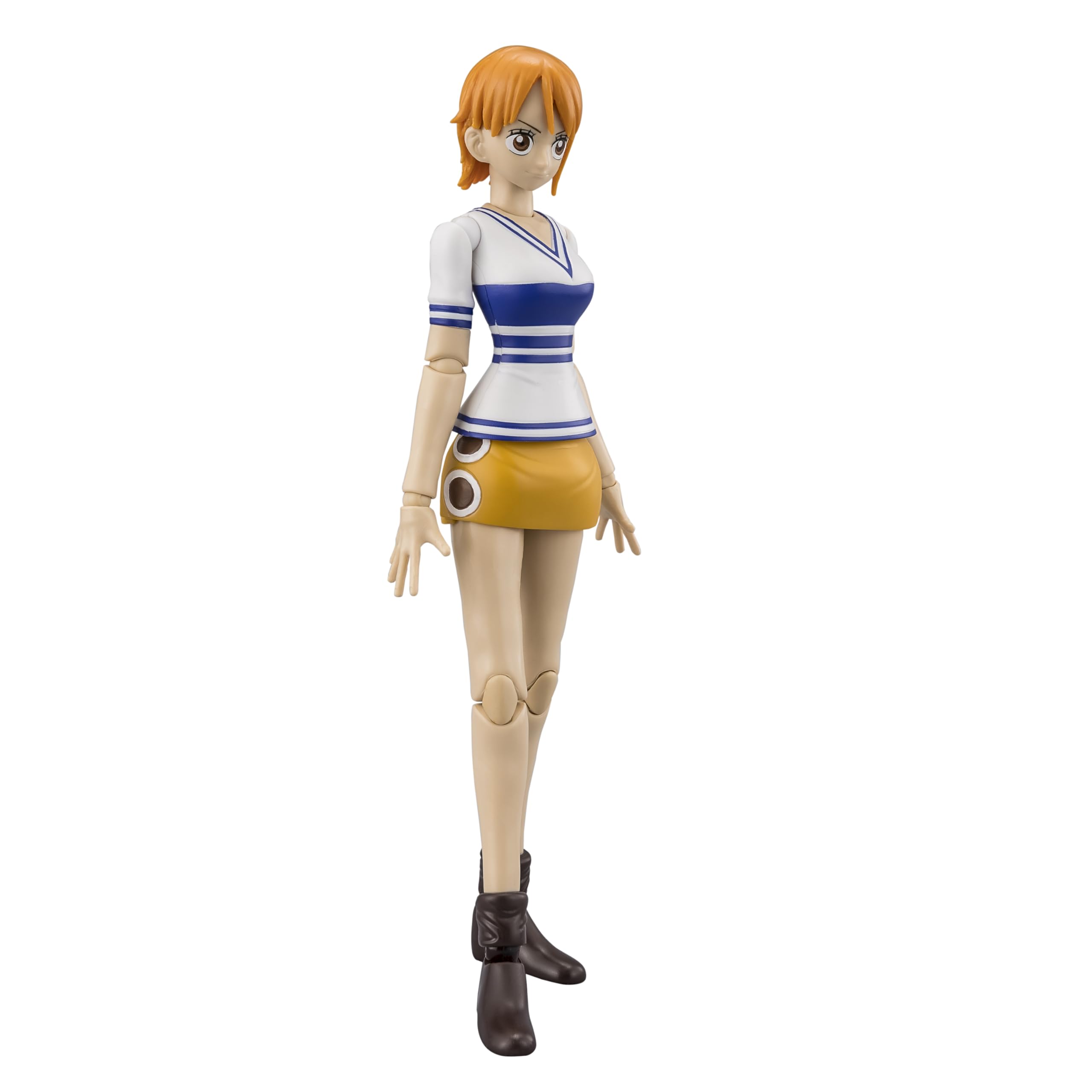 BANDAI Anime Heroes Nami Action Figure - 17cm, East Blue Appearance, Includes Accessories 3