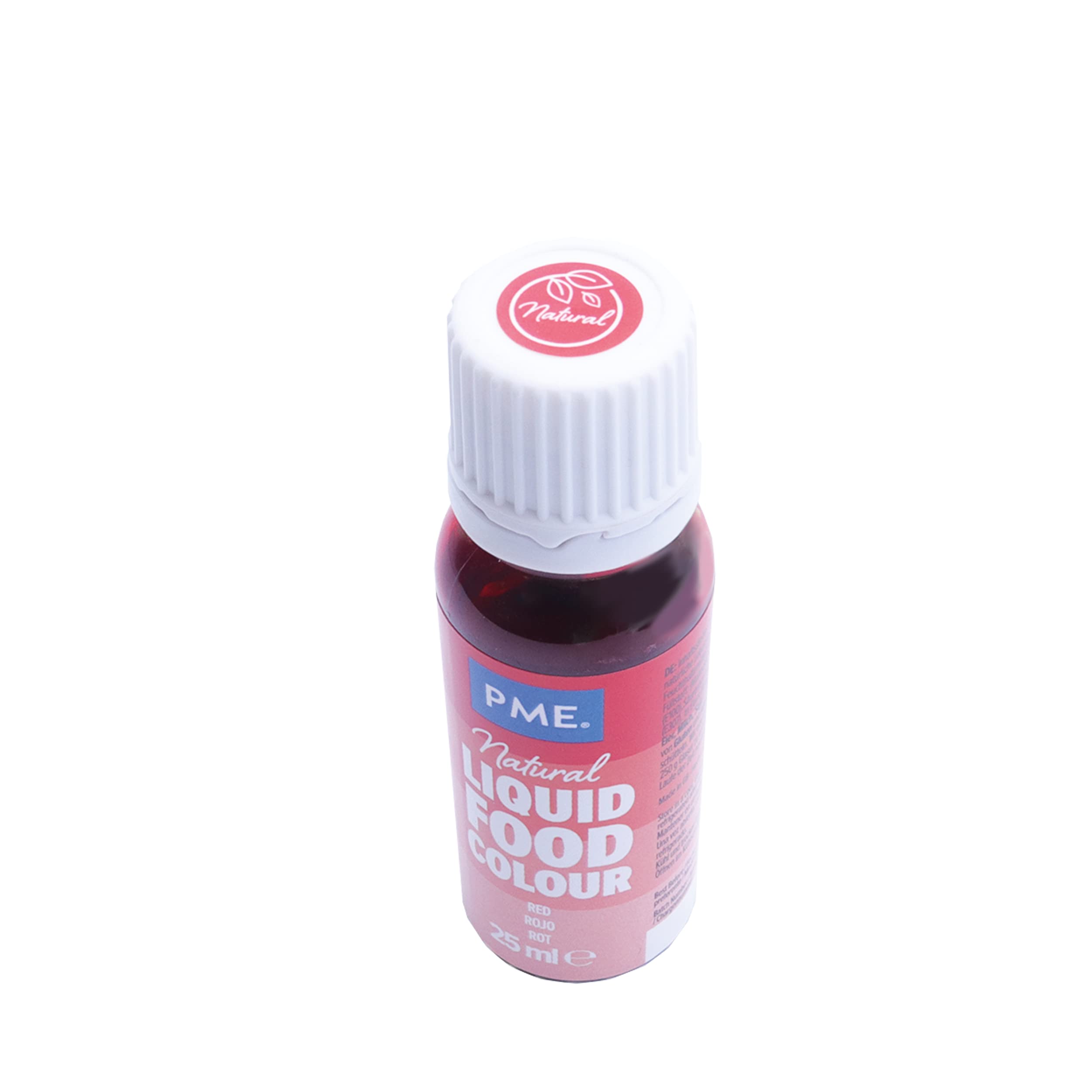 PME 100% Natural Liquid Food Colouring - Red | 25ml | Alcohol & Caffeine Free 2