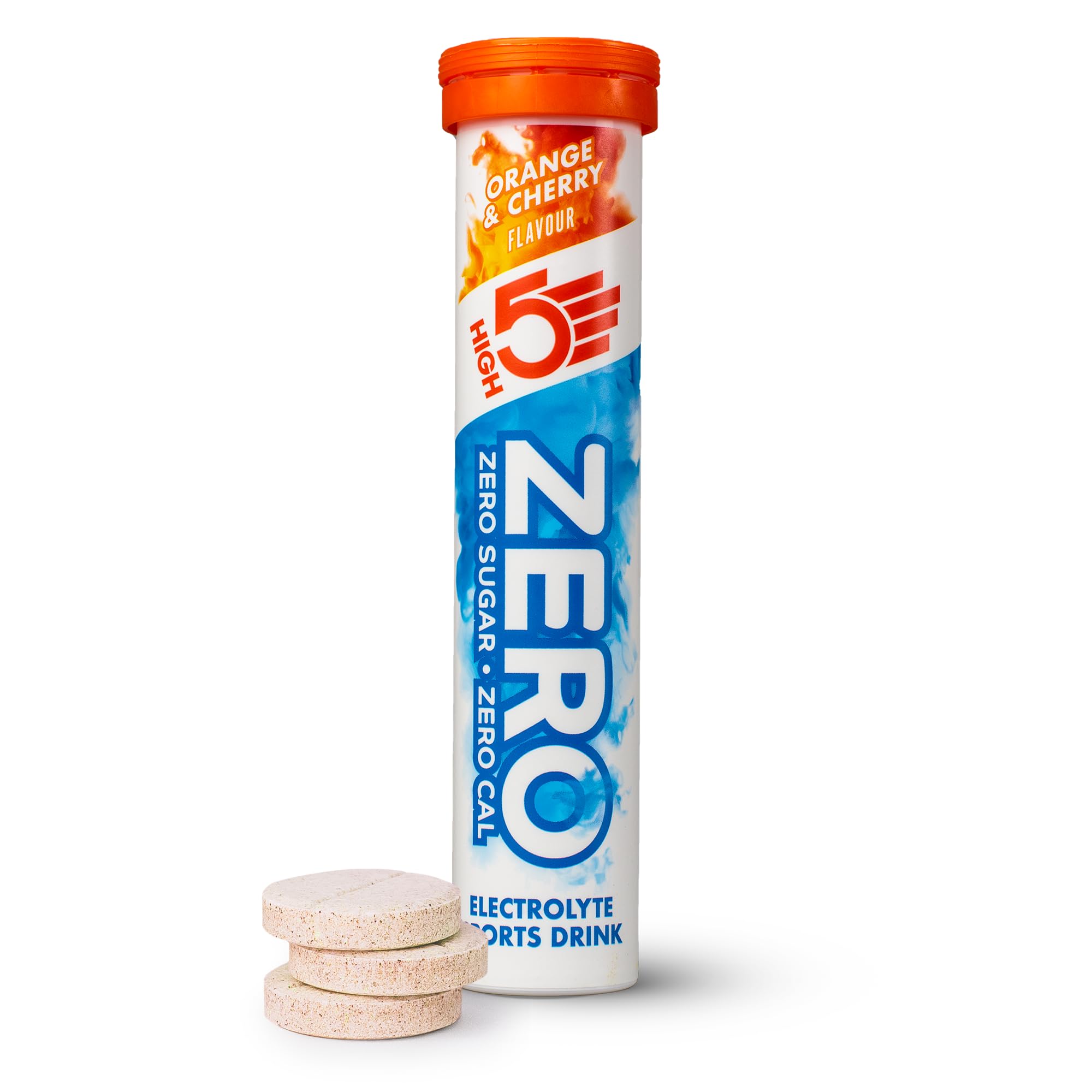 HIGH5 Zero Electrolyte Tablets - Sugar-Free Hydration with Vitamin C | 20 Count Tube