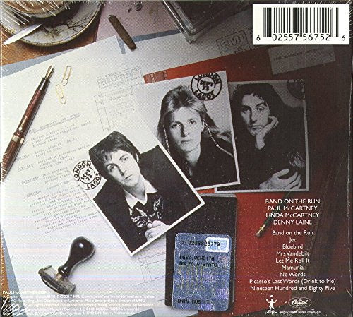 Paul McCartney & Wings - Band On The Run Remastered Vinyl Album 5
