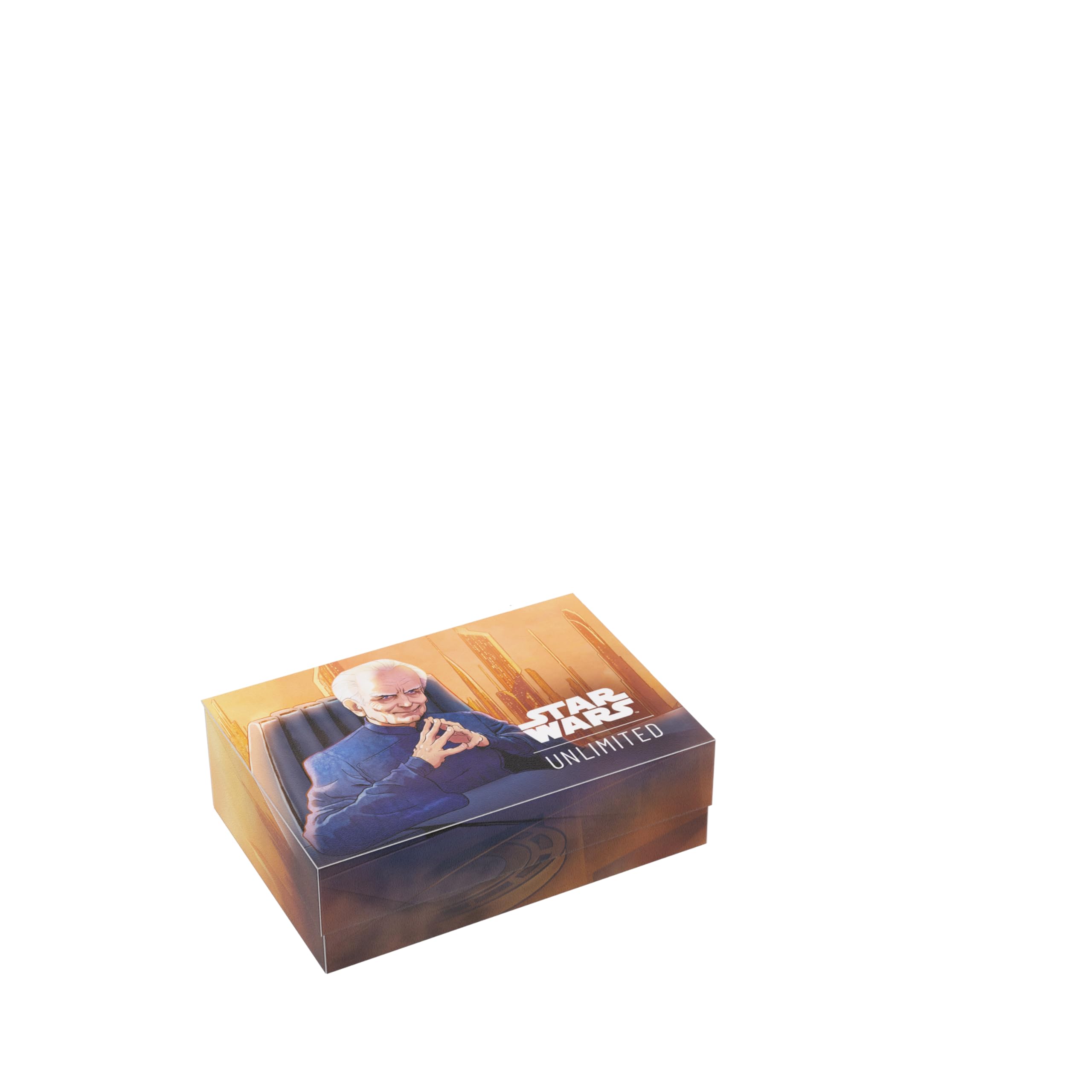 Gamegenic Star Wars: Unlimited Soft Crate - Palpatine/Padme Trading Card Box | Plastic 5