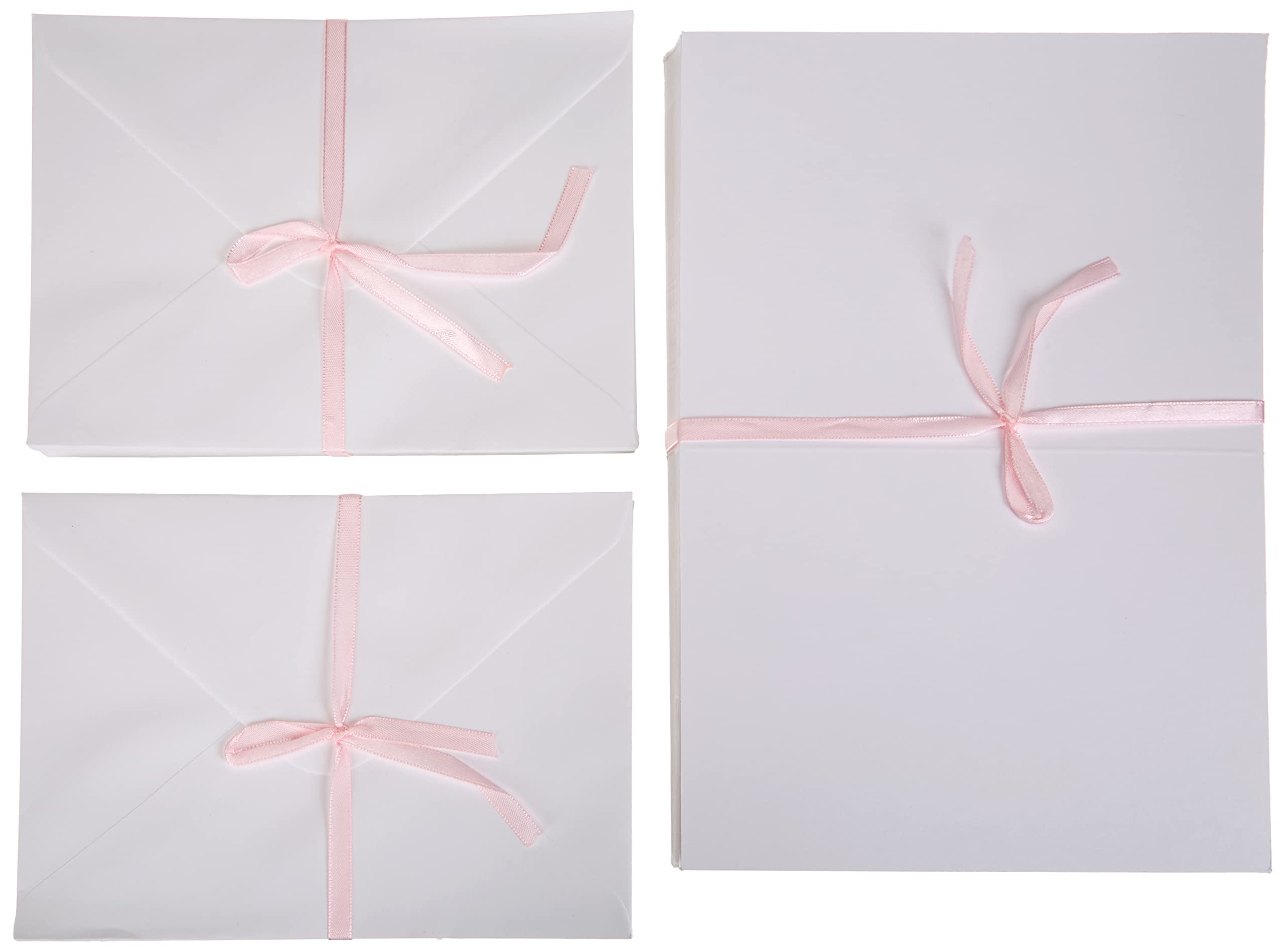 Papermania Blank Card and Envelope Set - 50 Count, 5 x 7-Inch White Cardstock for Crafting 2