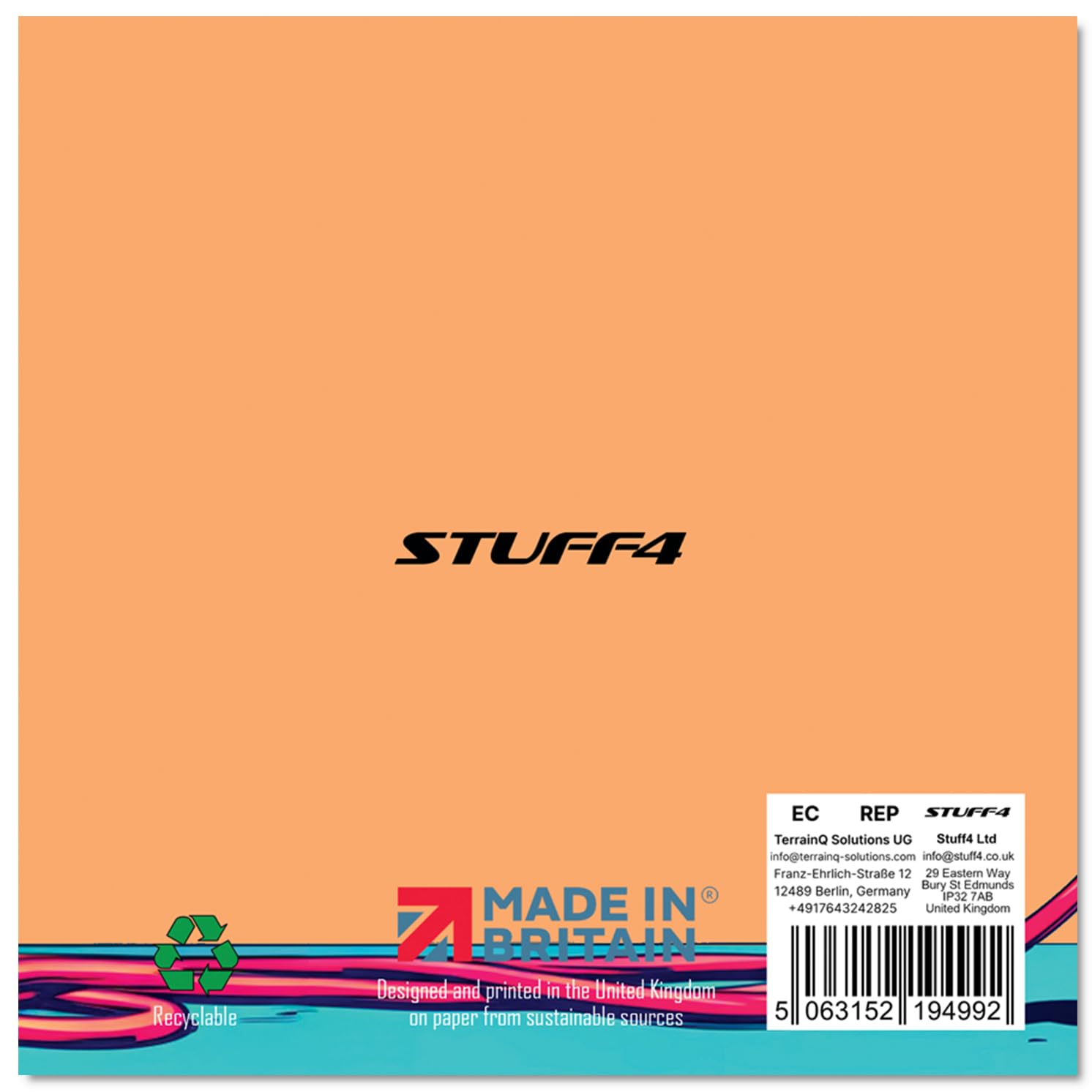 Stuff4 Rude Mum Birthday Card - Funny Fire Hazard Cake Joke | 145mm Square 2