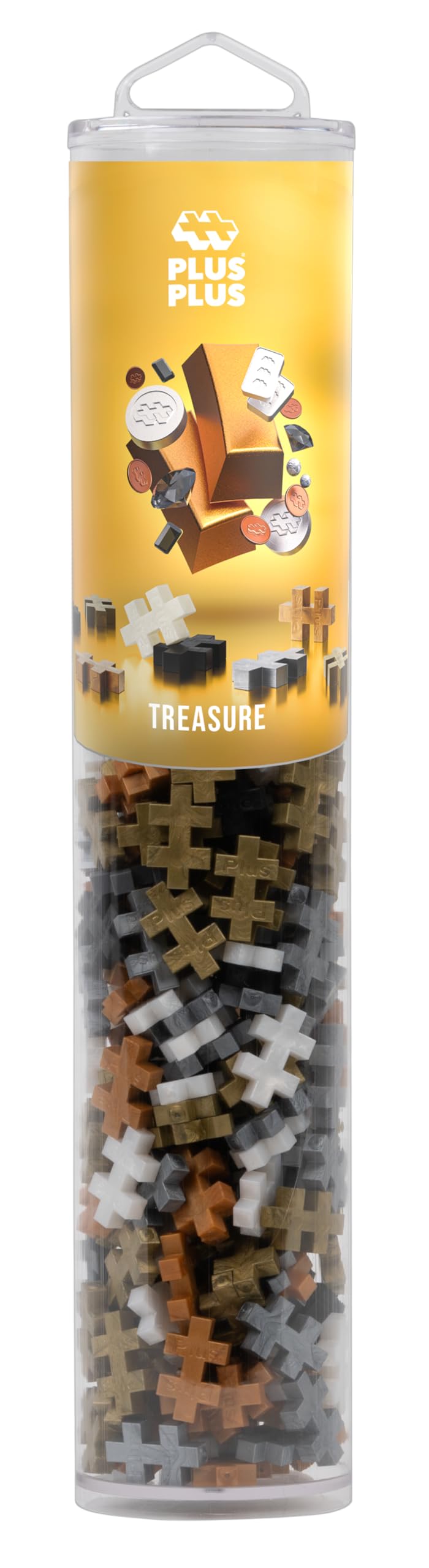 PLUS PLUS Building Blocks Toy - 240pc Creative STEM Construction Set for Kids Age 5+