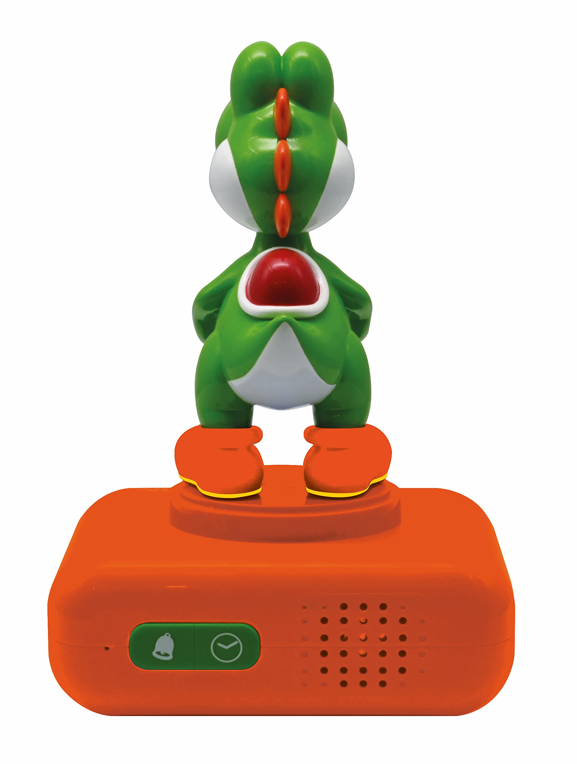 Lexibook Super Mario Yoshi Sound Effects Alarm Clock with Backlit Display & Snooze 3