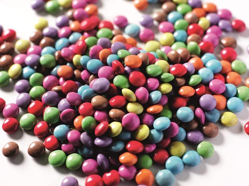 Nestlé SMARTIES Mini Mix-In 500g - Chocolate Baking Mix-In with Colourful Sugar Shells