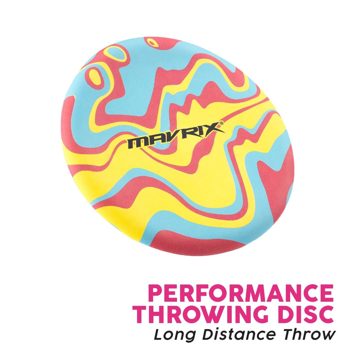 Mavrix Silicone Disc - Ultimate Bouncing Flying Toy | 14.7cm Diameter | Ages 3+ 5