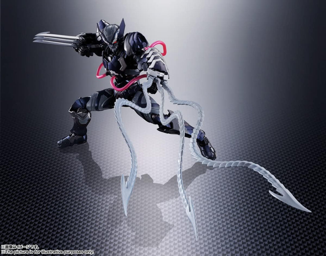 BANDAI S.H. Figuarts Tech-On Avengers - Venom Symbiote Wolverine Action Figure (BDIAV641656)