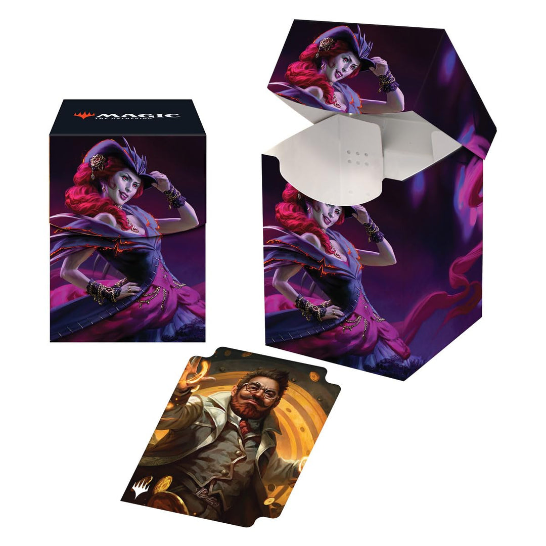 Ultra Pro - Magic: The Gathering Outlaws of Thunder Junction 100+ Deck Box with Olivia Artwork