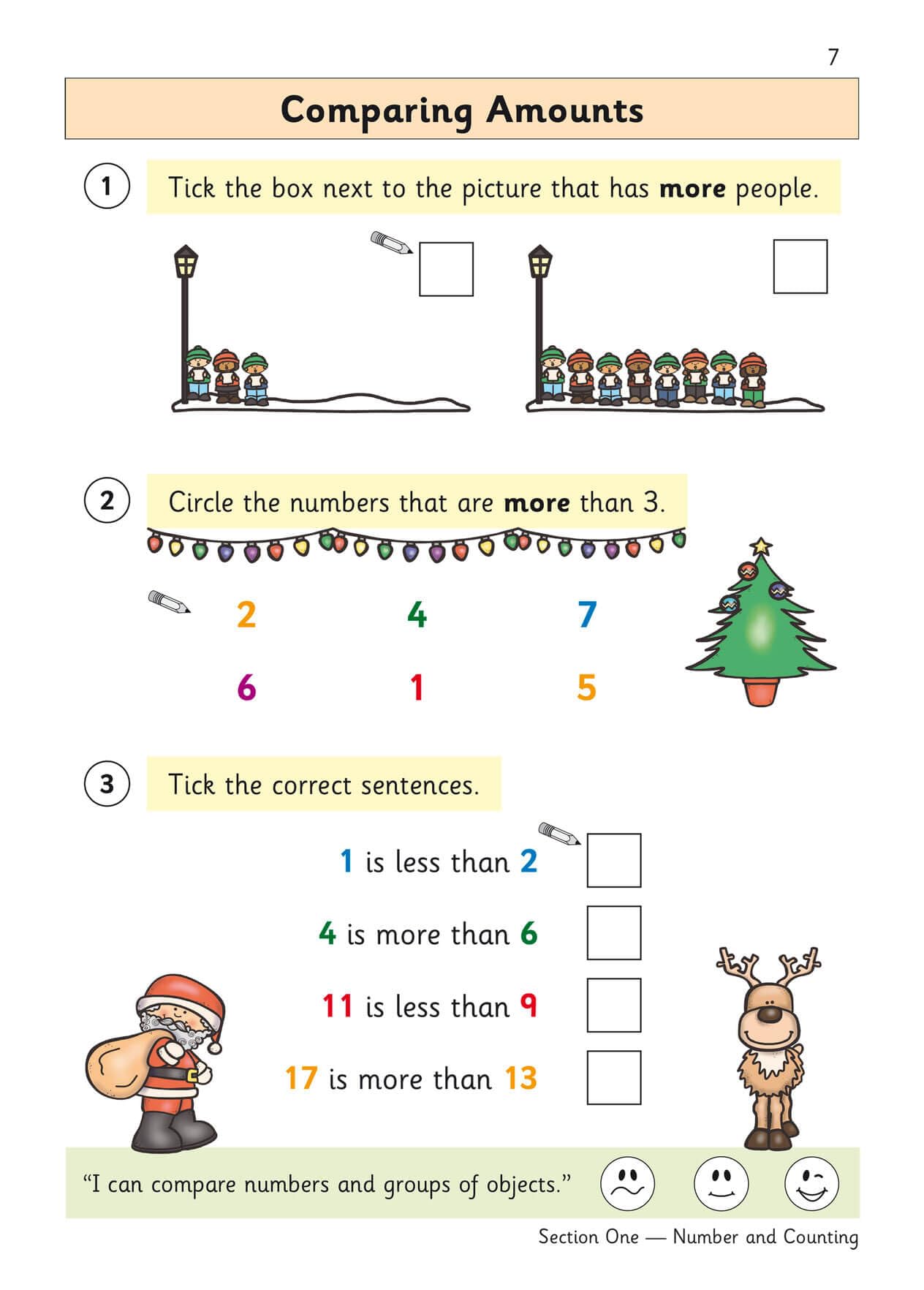 CGP Reception Maths Targeted Question Book - Ages 4-5 | Paperback | 48 Pages 7
