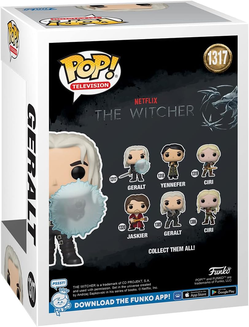 Funko POP! Vinyl - Geralt (67424) - The Witcher Collectible Figure