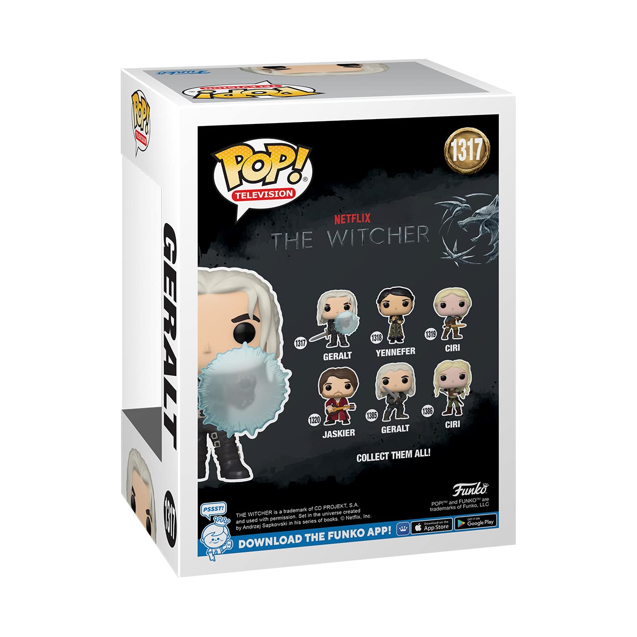 Funko Pop! TV: The Witcher - Geralt with Shield Vinyl Figure 6