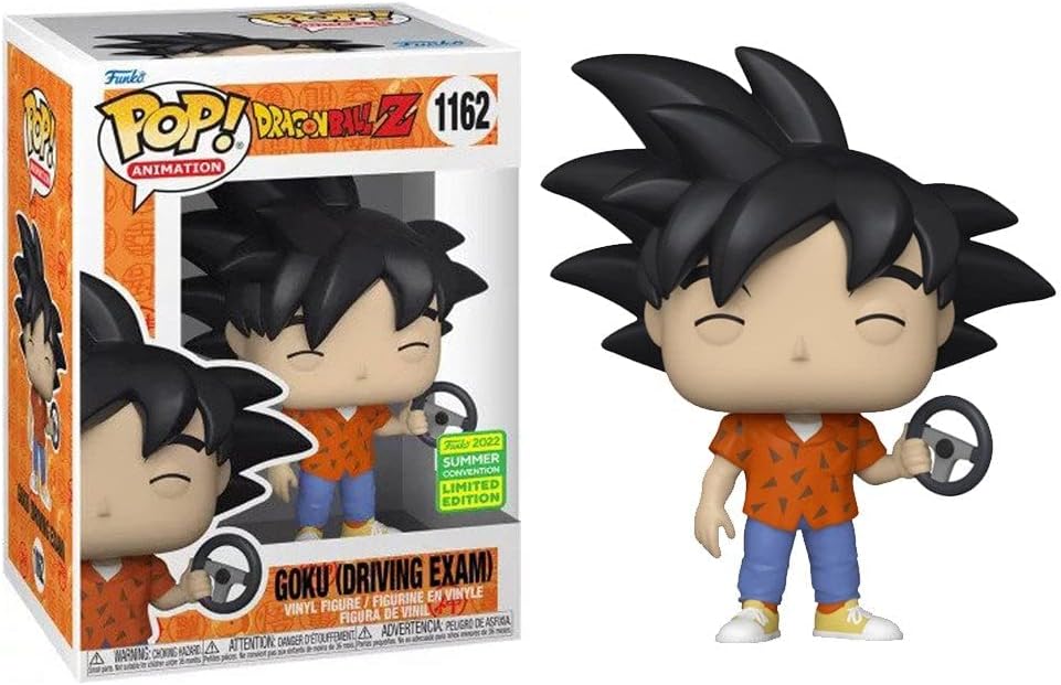 Funko Pop! Animation Dragon Ball Z - Goku (Driving School) Vinyl Figure (65237)