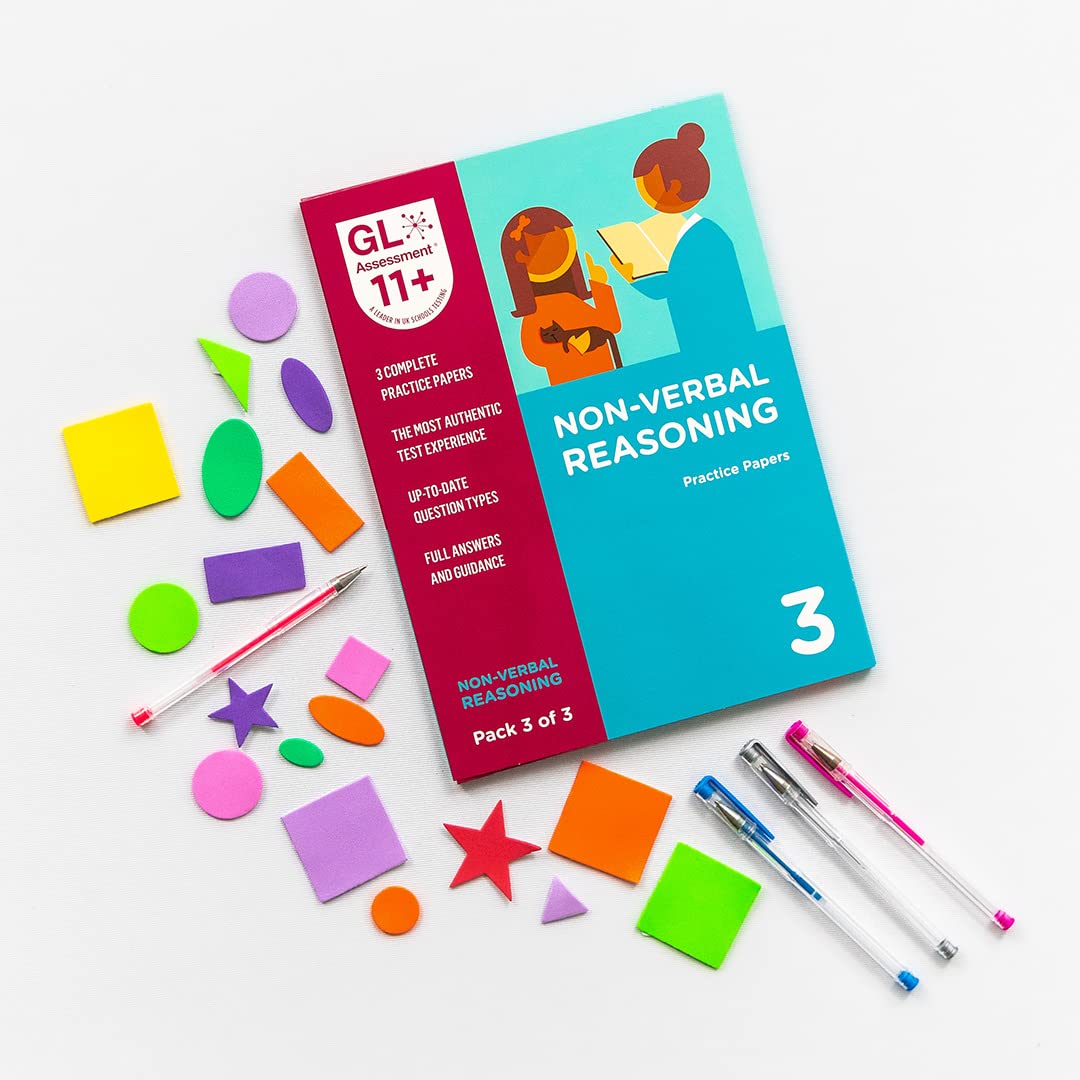 GL Assessment 11+ Practice Papers Non-Verbal Reasoning Pack 3 (Multiple Choice) | Paperback | 53 Pages 3