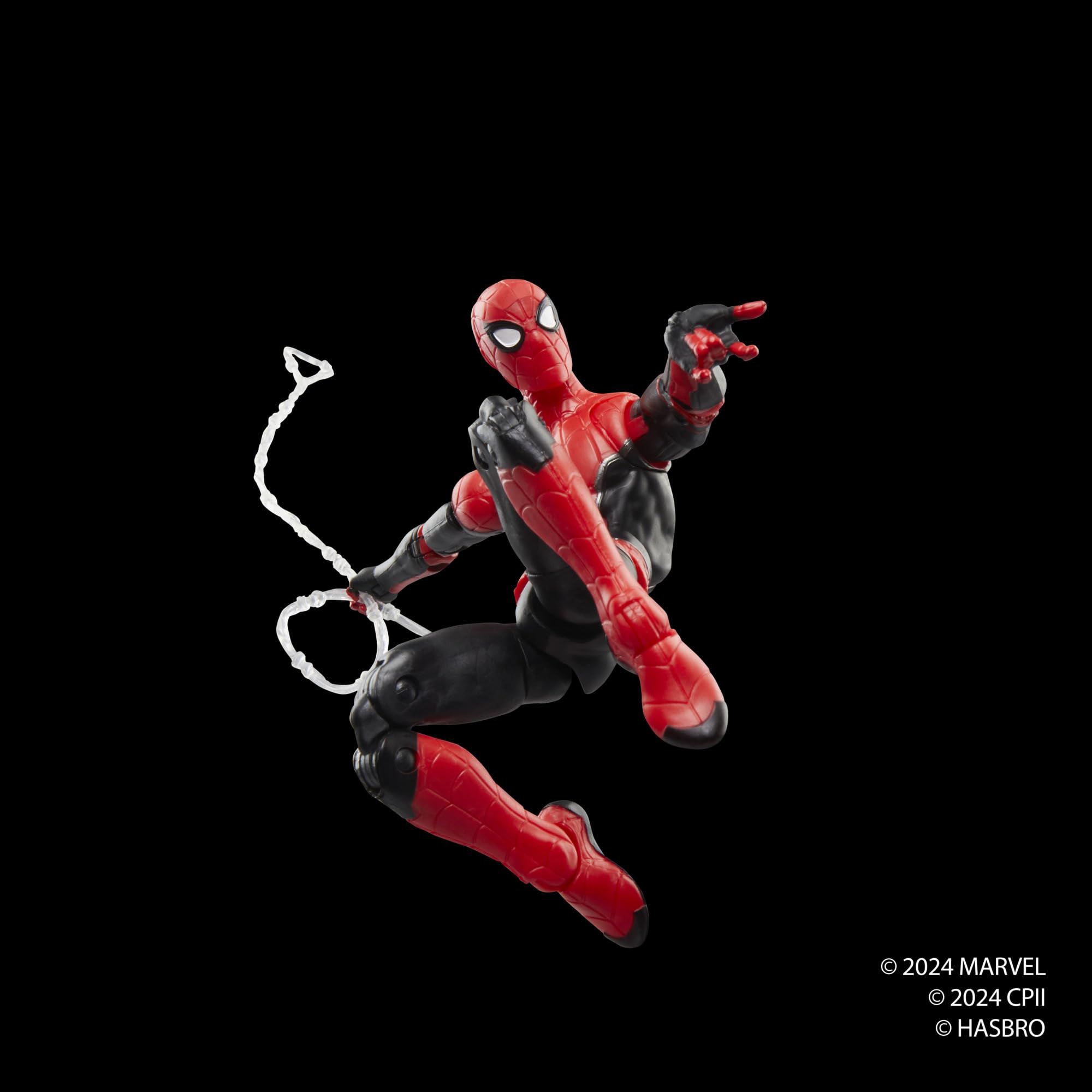 Marvel Legends Series Spider-Man (Upgraded Suit) Action Figure | 6-Inch Scale | Hasbro 4
