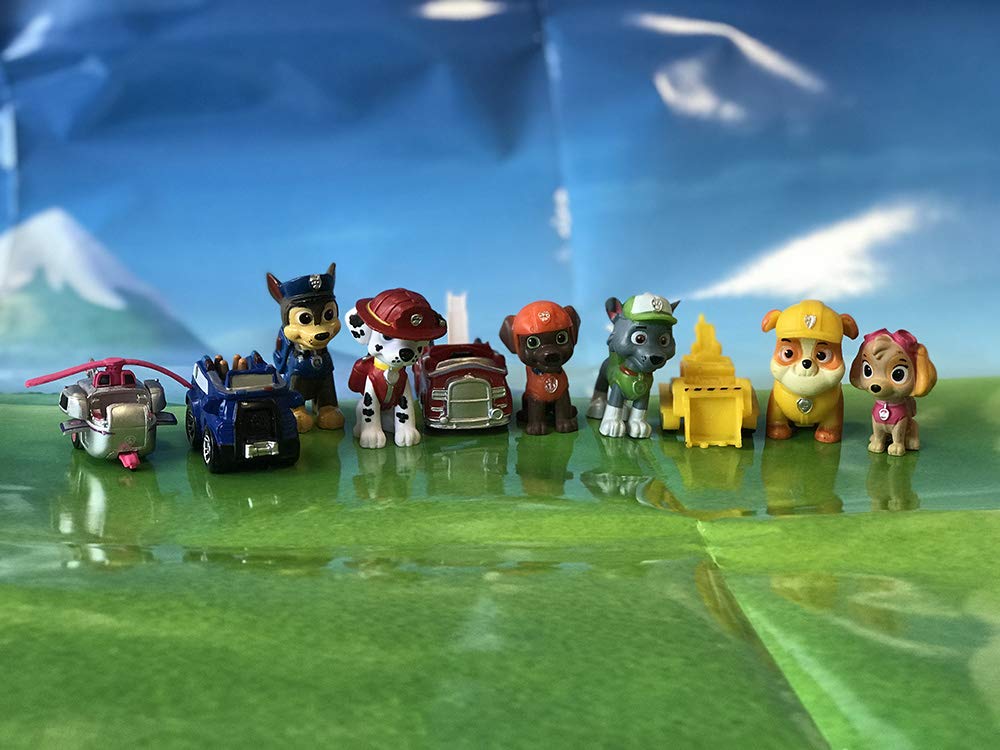 Phidal PAW Patrol My Busy Book with 10 Figurines and Playmat | Kids Edition Board Book 4
