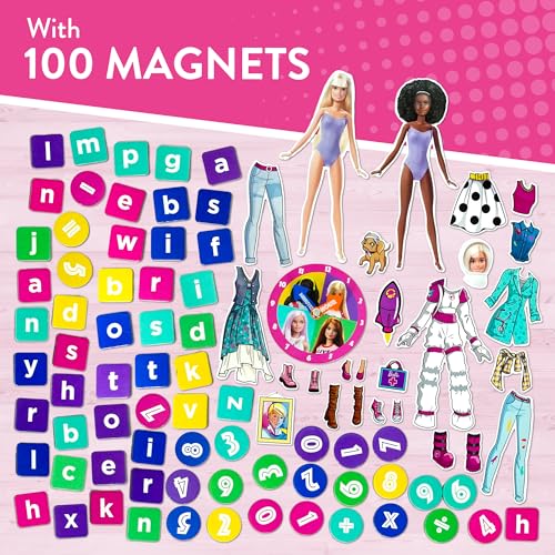 Barbie 2-in-1 Writing Board - Magnetic Whiteboard & Lap Tray for Kids 3+ 9