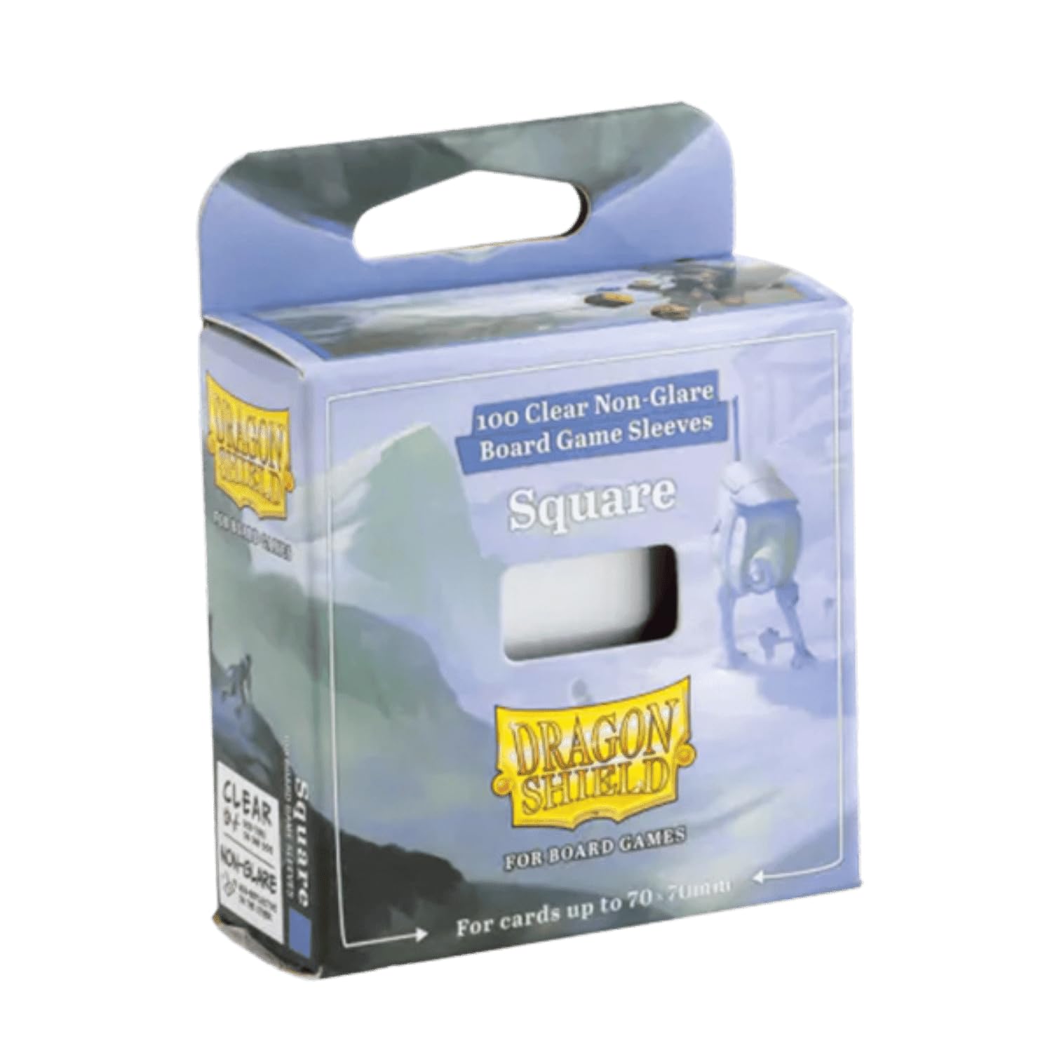 Dragon Shield Card Sleeves - 100 Micron Thick, Anti-Glare, Acid & PVC Free | Square 4