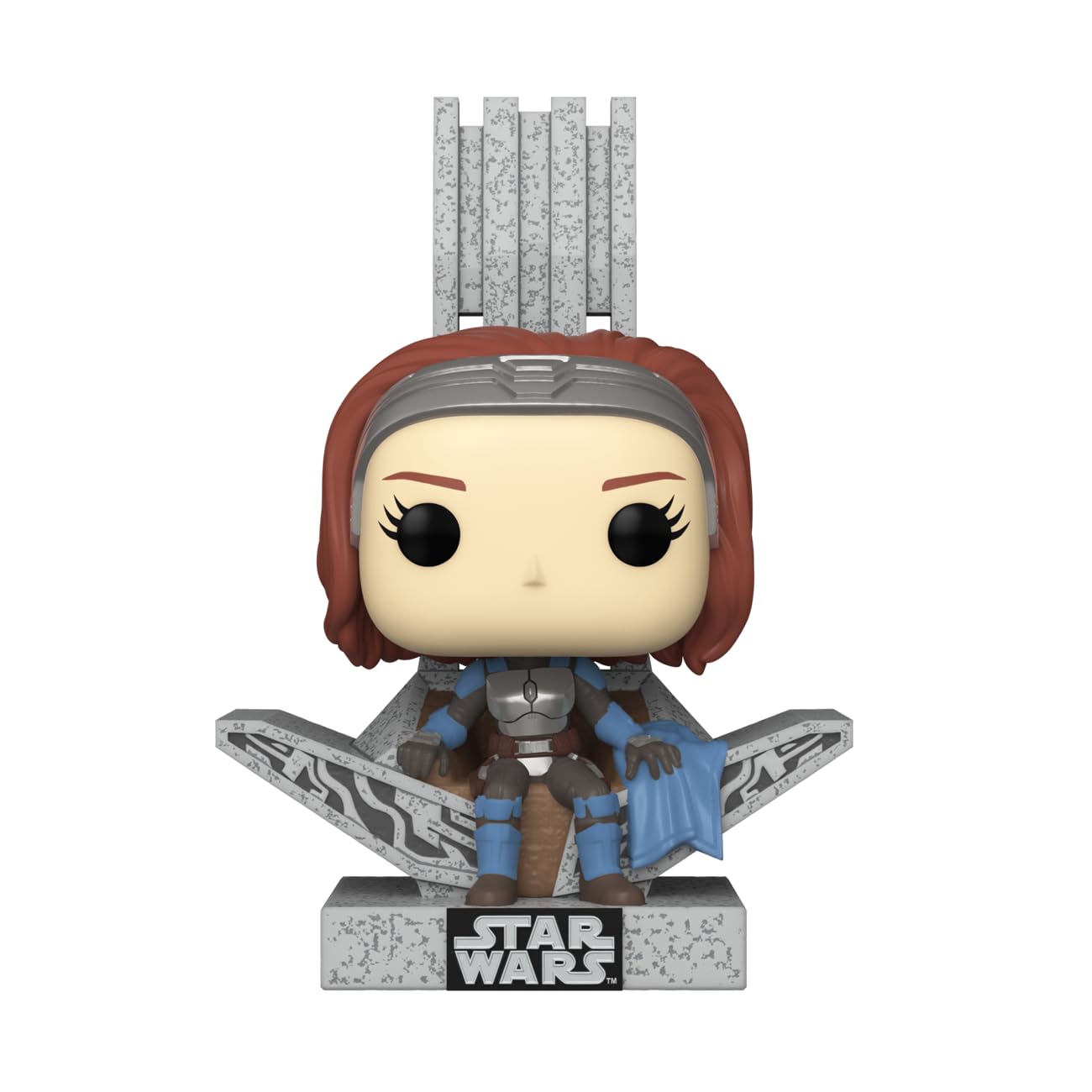 Funko Pop! Star Wars: The Mandalorian - Bo-Katan Kryze with Throne Deluxe Vinyl Figure 10