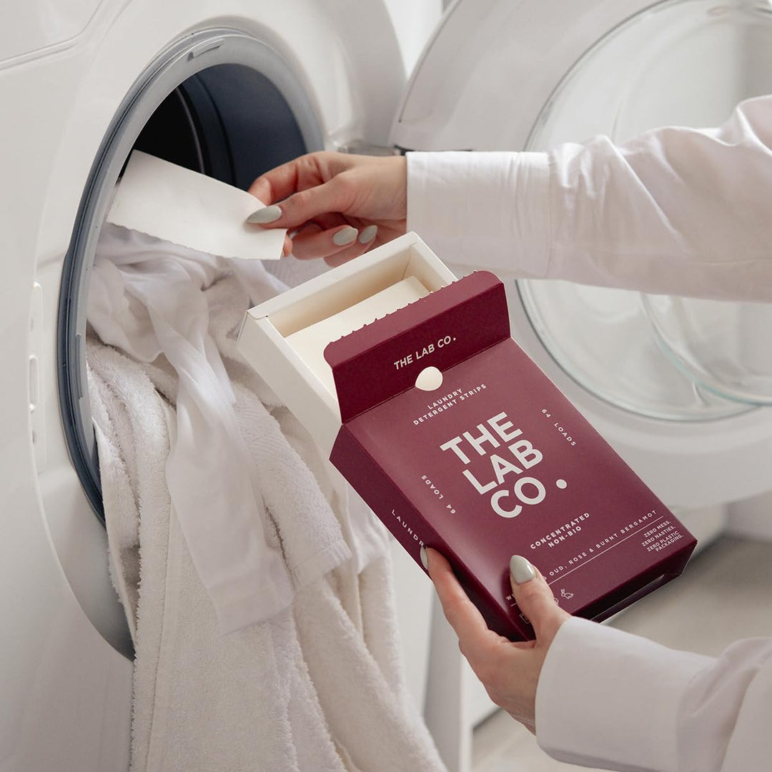 The Lab Co. - Laundry Detergent Strips Sheets 64 Loads Eco Ultra-Concentrated