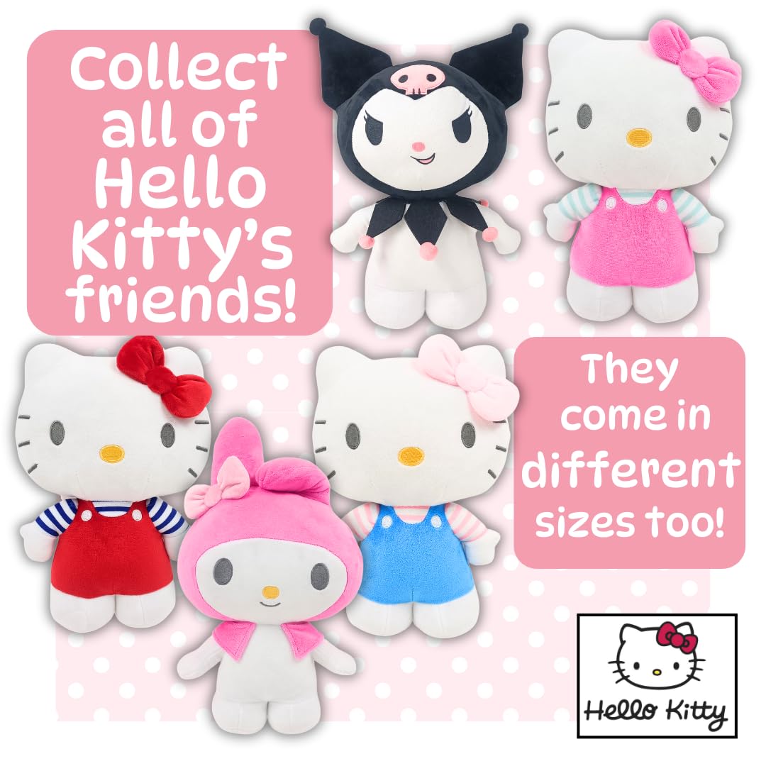 Hello Kitty Official Plush - 50 CM Large Standing Red Dress for Collectors & Kids 5