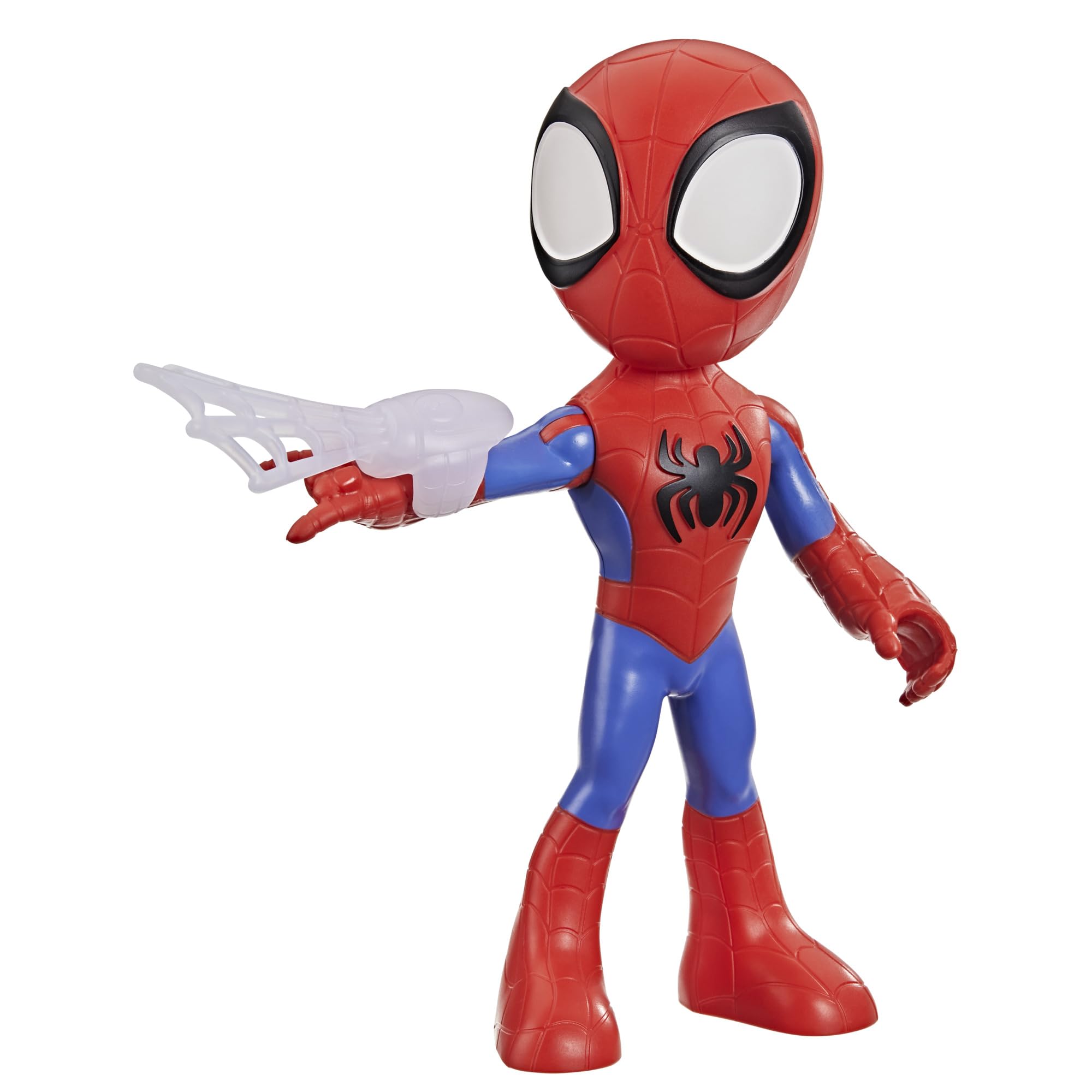 Marvel Spidey and His Amazing Friends Supersized Spidey Action Figure - 22.5 cm Tall | Posable | Ages 3+