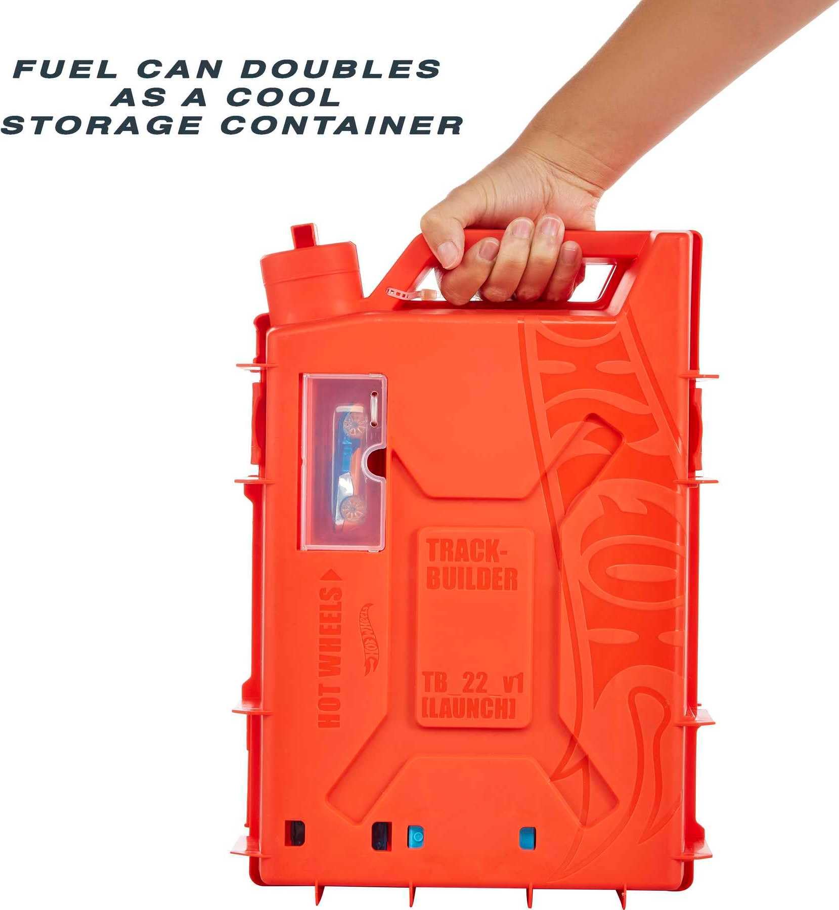 Hot Wheels Track Builder Unlimited Fuel Can Stunt Box - Building Playset for Kids 6-9 Years 9