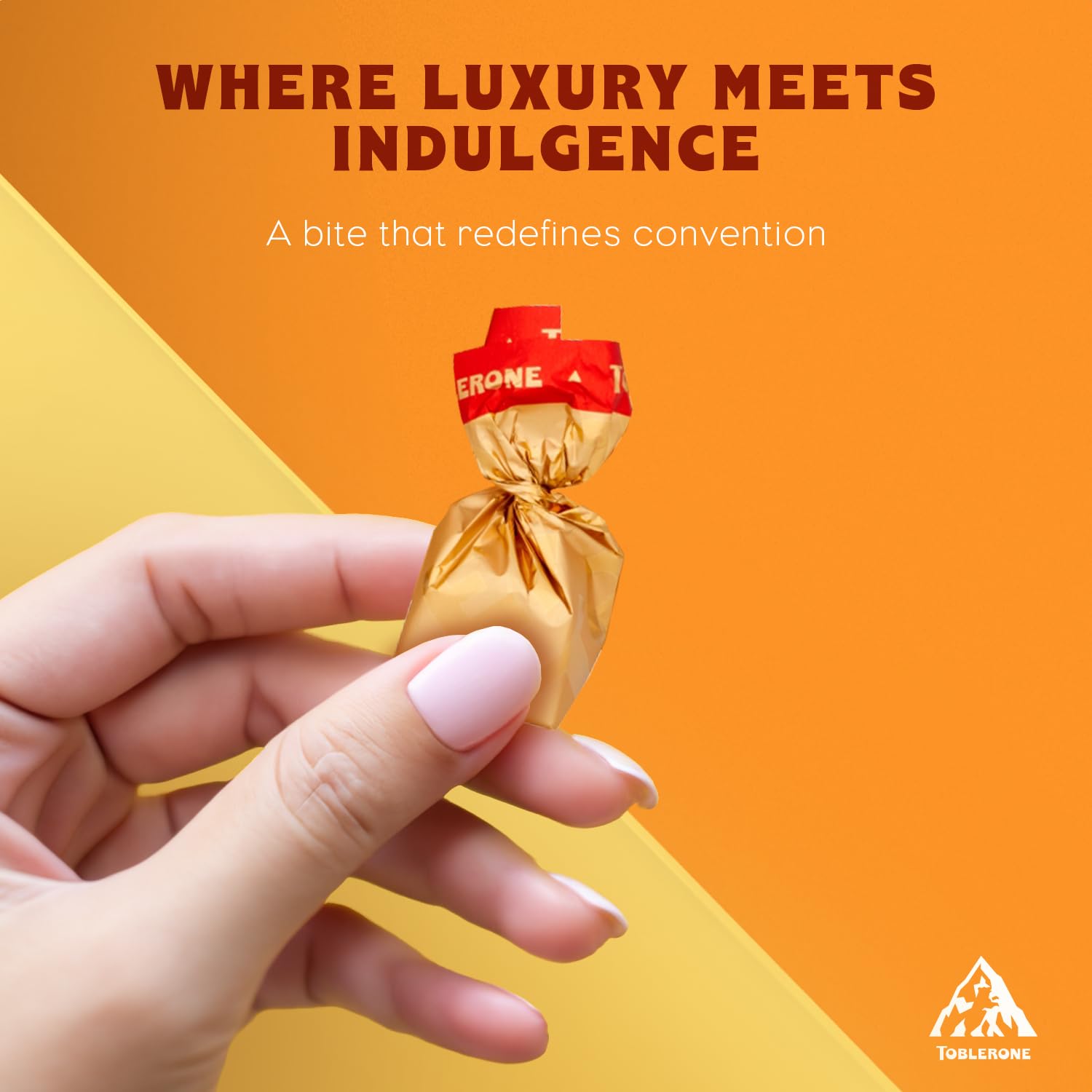 Toblerone Assorted Diamond Chocolate Truffles - Milk, Dark & Golden Caramel Praline, 180g 13