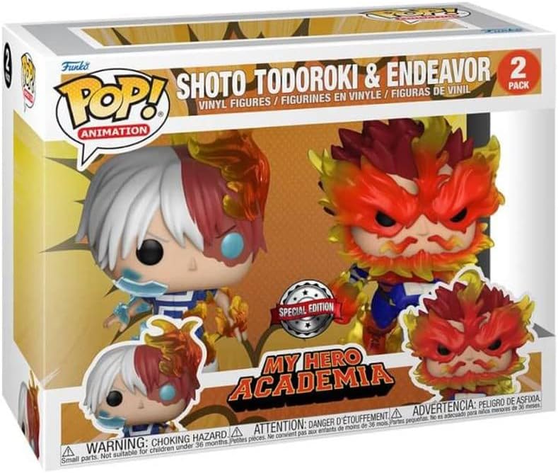 Funko Pop! Animation My Hero Academia - Todoroki & Endeavor Vinyl Figure 2-Pack Special Edition (64993)