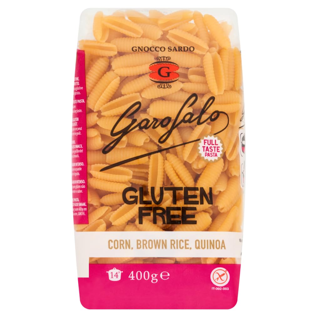 Garofalo Gluten Free Gnocchi Sardi Pasta - Bronze Drawn, Cooks in 12 Min | 400g 1
