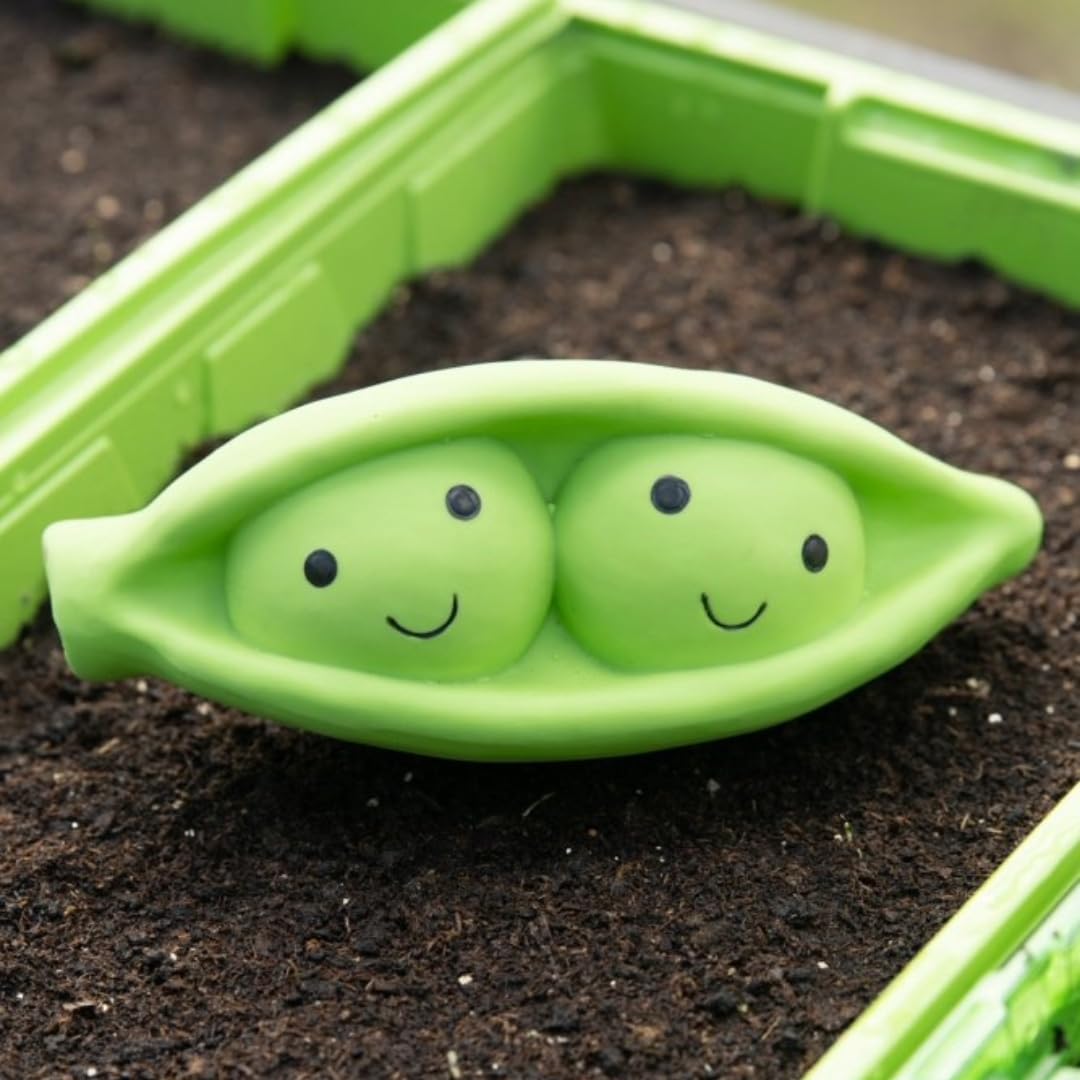 Petface Latex Pea Pod Soft Chew Dog Toy - Large Size | Built-in Squeaker | Natural Rubber 3
