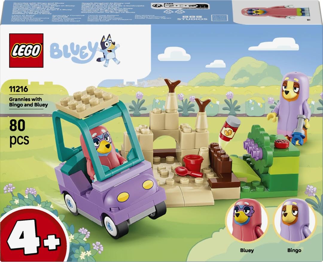 LEGO Bluey Grannies with Bingo and Bluey Building Set | Ages 4+ | Model 11216 6