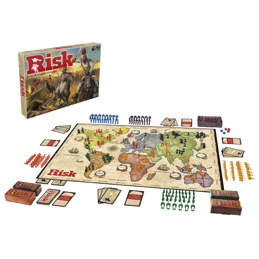 Hasbro Gaming Risk Board Game of Global Domination | 2-5 Players | Ages 10+ 1