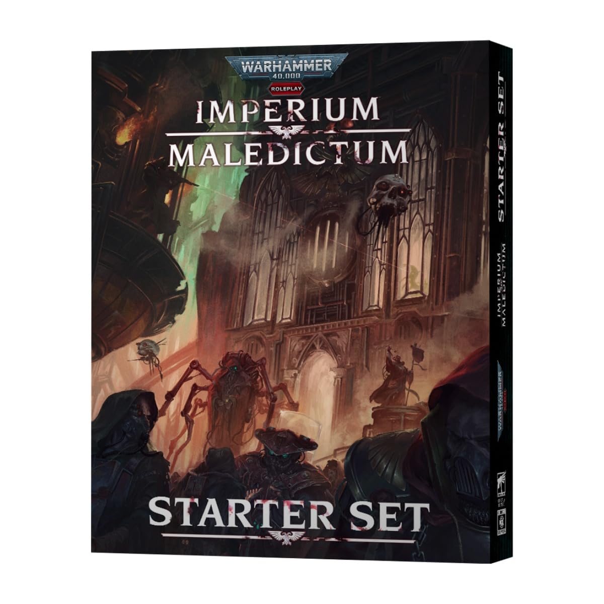 CUBICLE 7 Warhammer 40,000 Imperium Maledictum RPG Starter Set | d100 System | Ages 14+